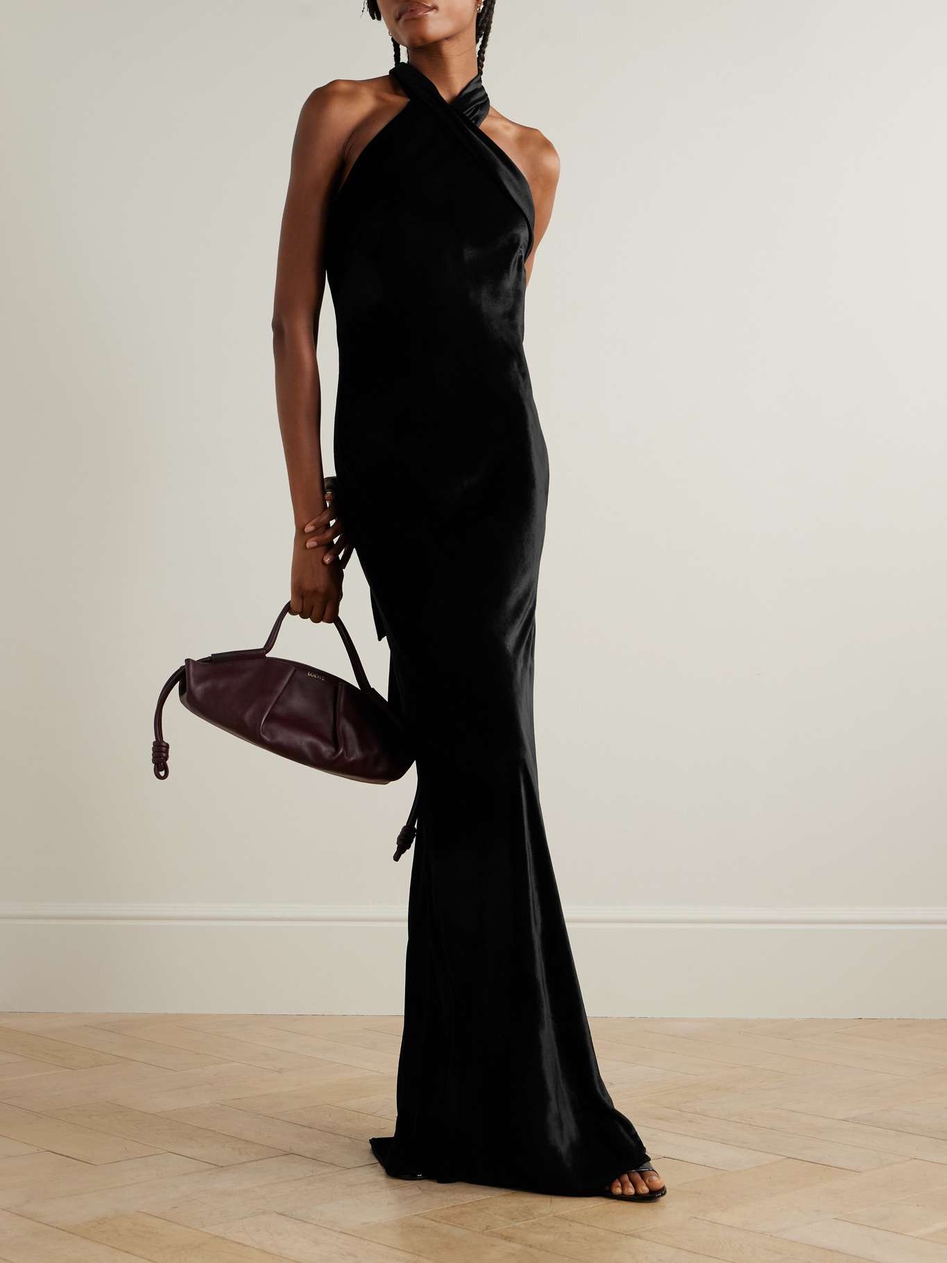 Pandora velvet gown Black - 2