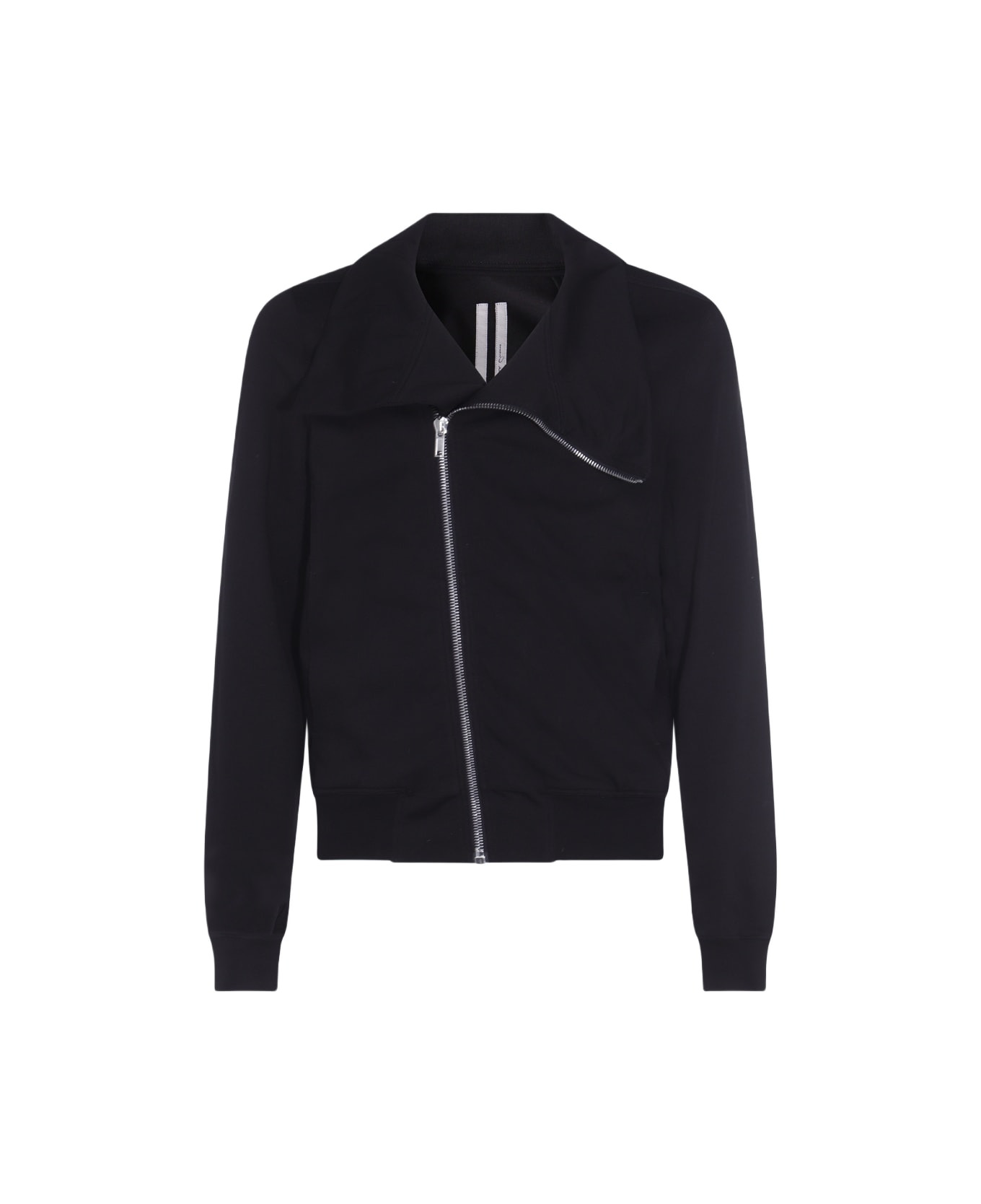 Black Cotton Sweatshirt - 1
