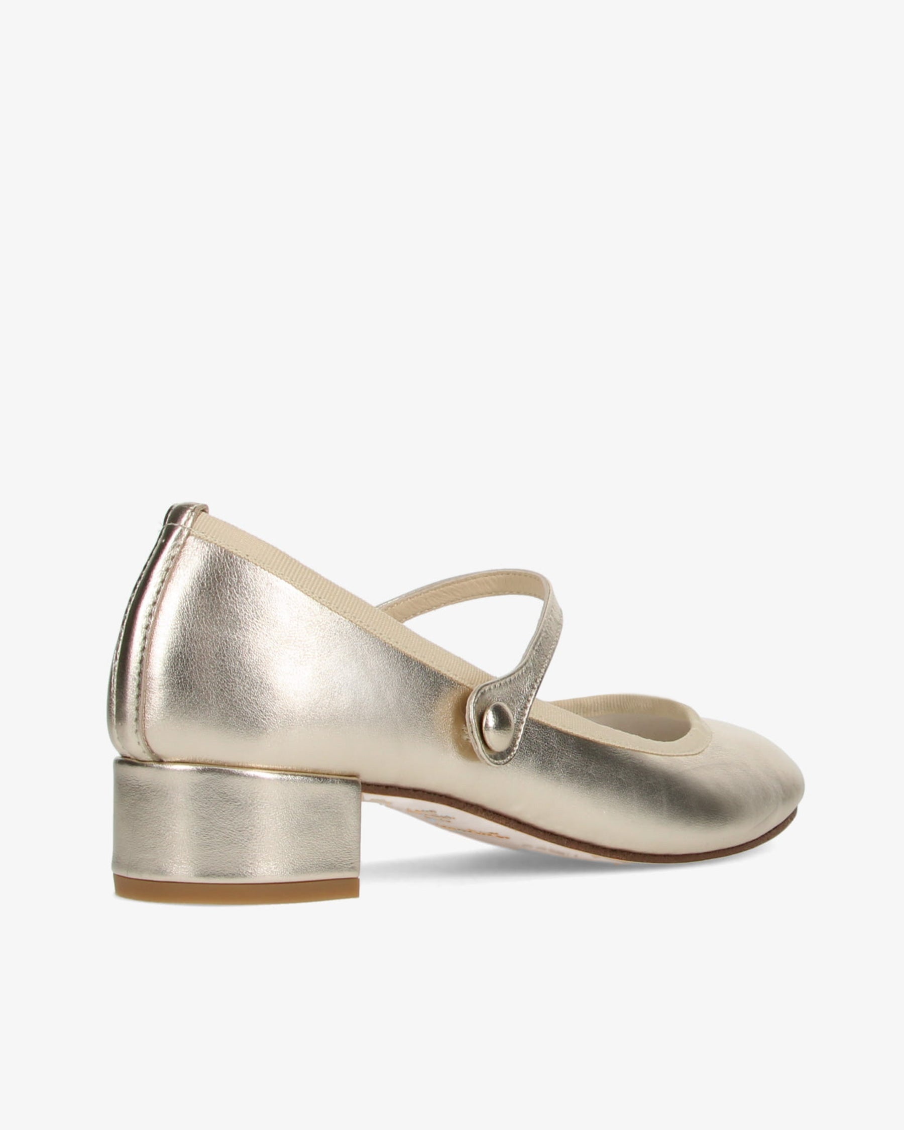 【関税込み】Repetto ホワイト Rose メリージェーン ヒール Repetto: White Rose Mary Jane Heels | SSENSE