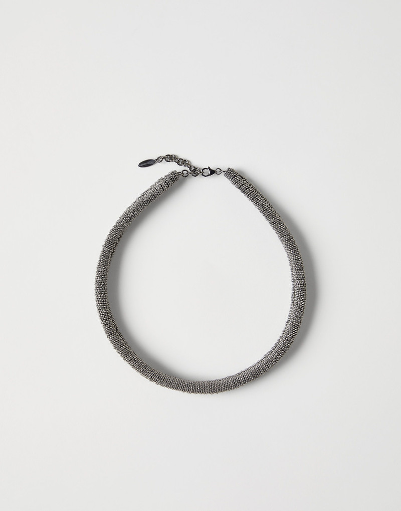 Precious braided choker 1