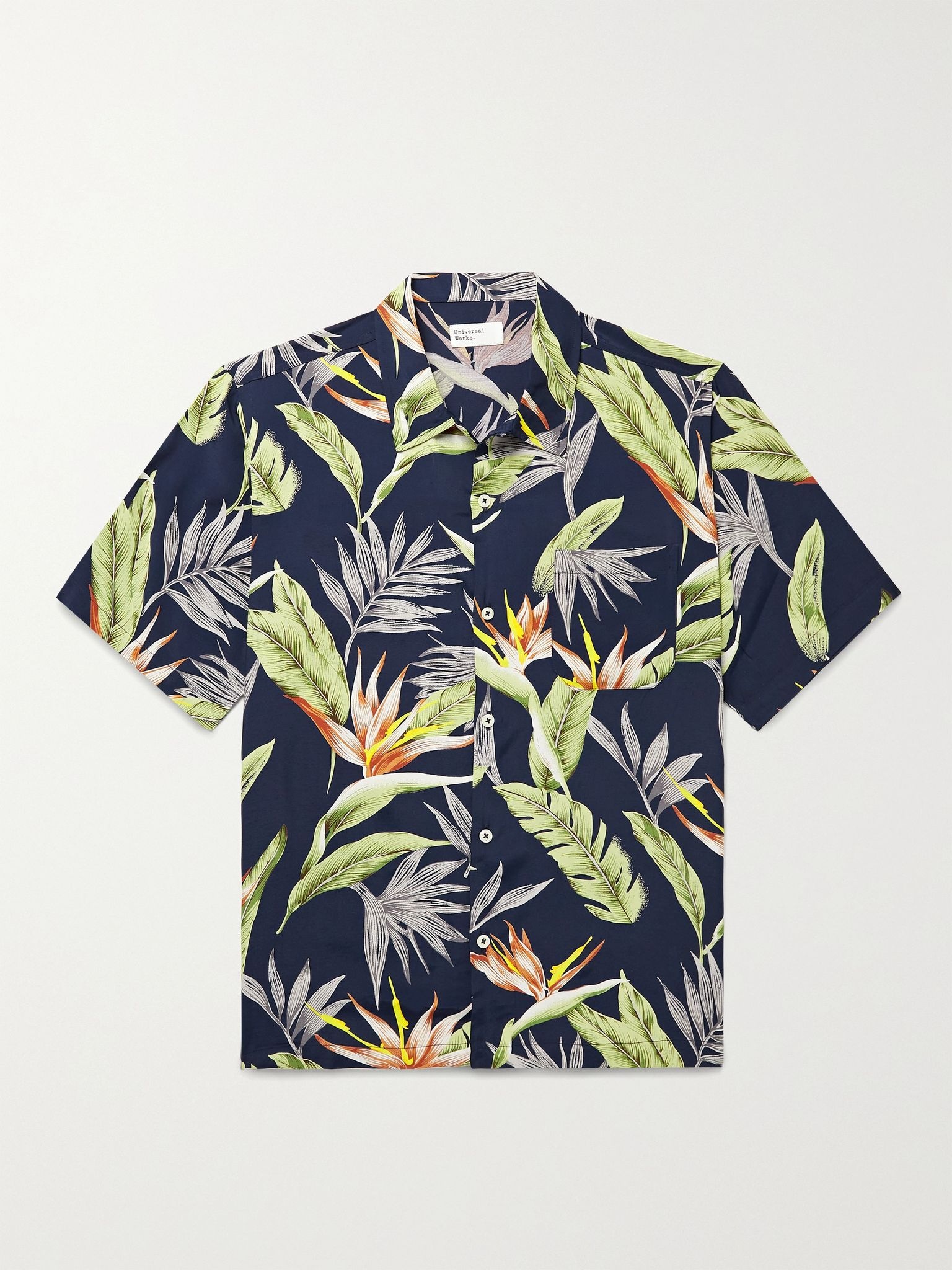 Road Floral-Print Woven Shirt - 1