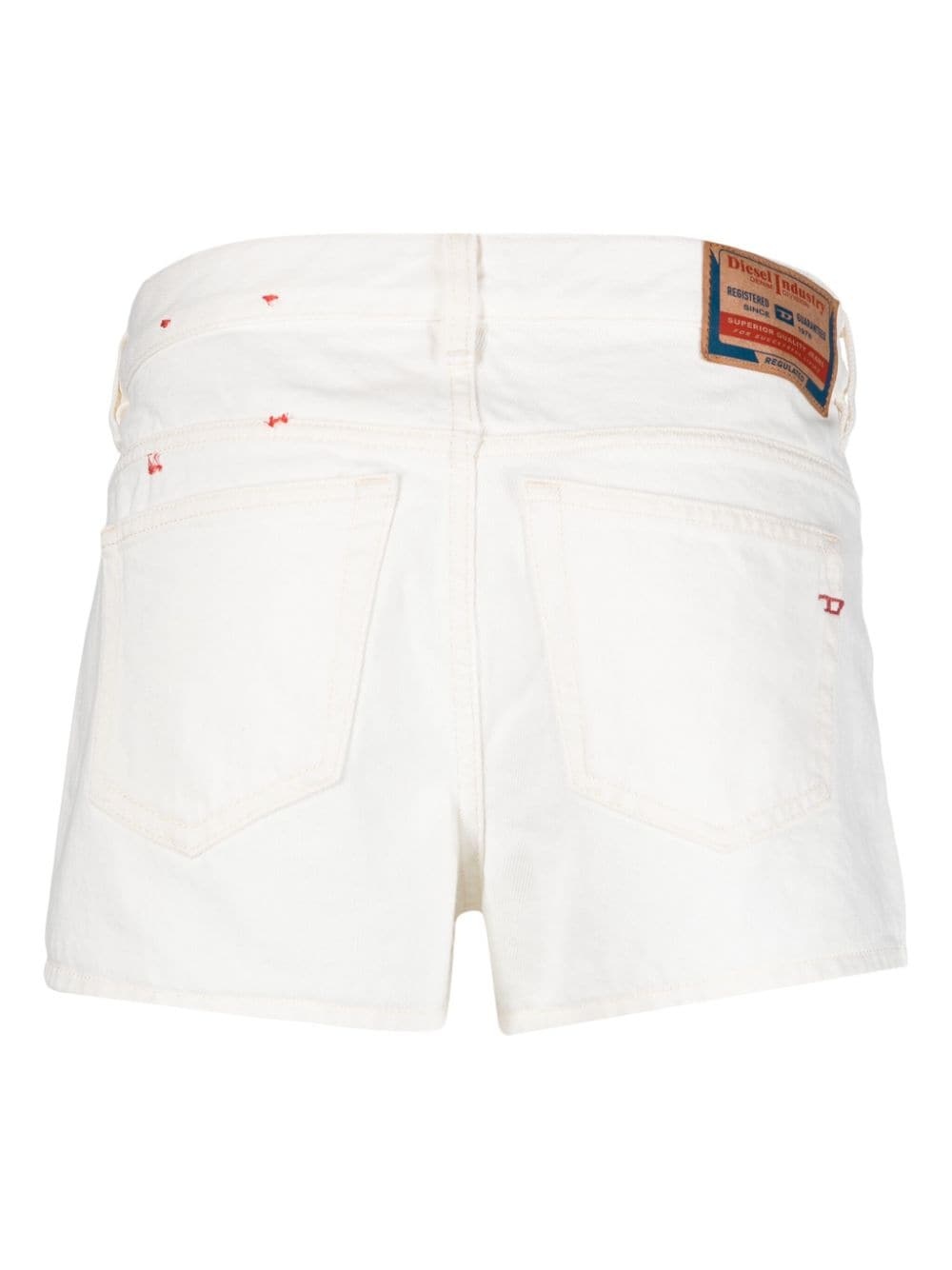 De-Yuba high-waisted denim shorts - 2