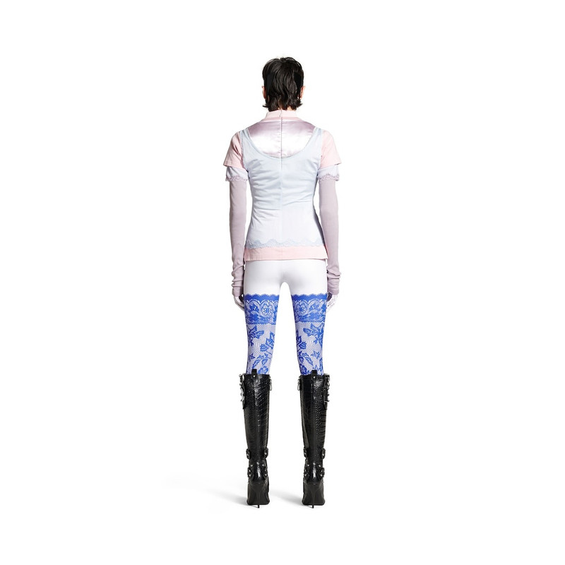 Women's Layered Top in Multicolored 4