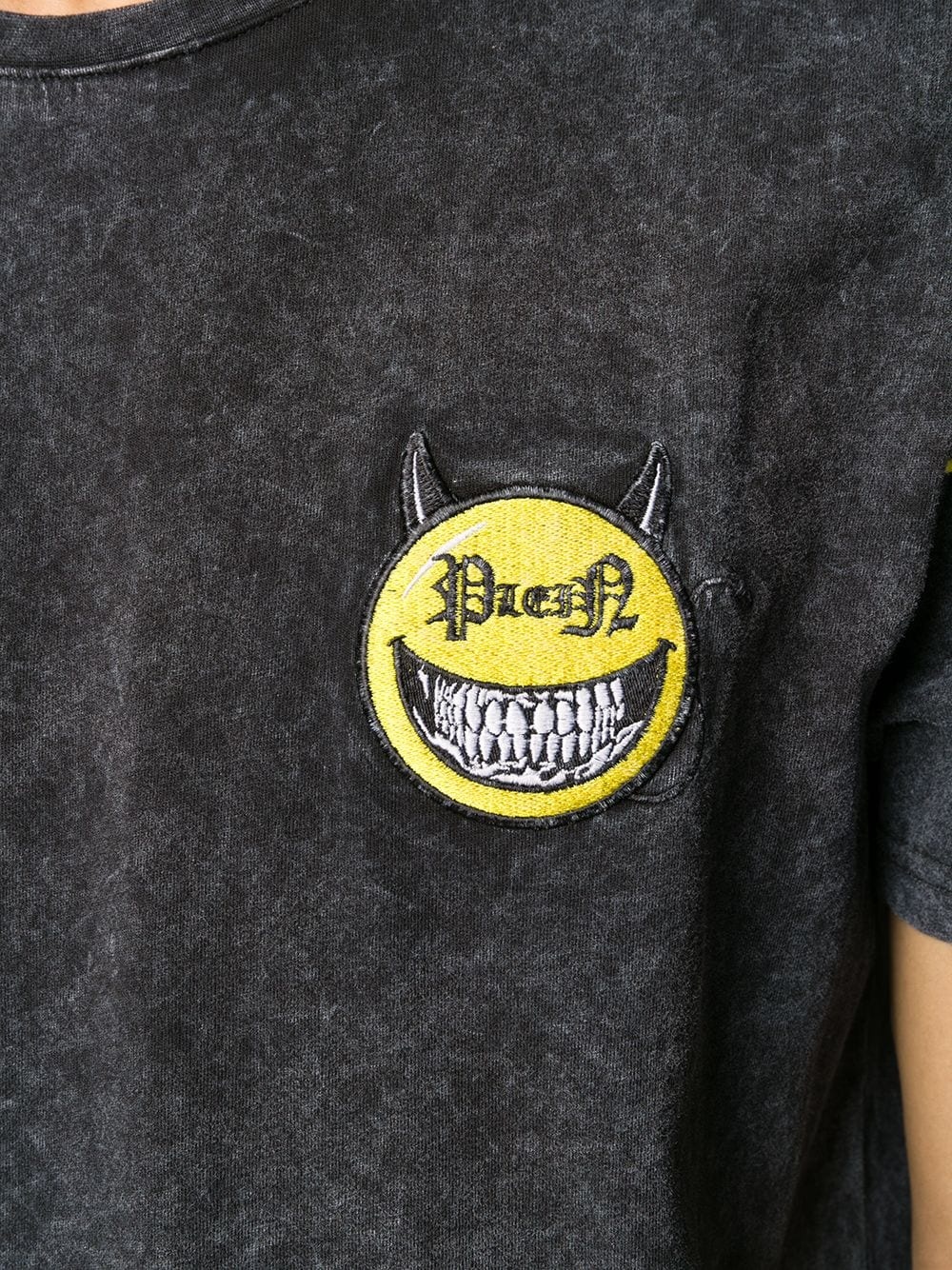 Evil Smile logo patch T-shirt - 5