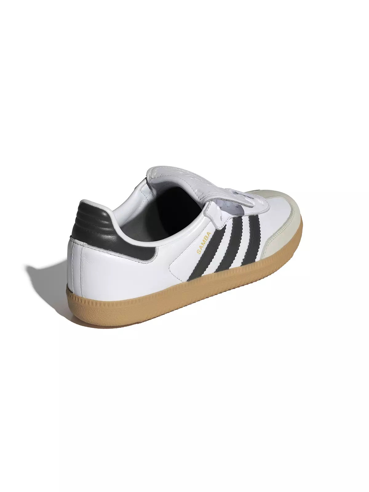 Originals Samba OG Long Tongue "Ftwr White/Core Black/Gold Metallic" Women's Shoe - 4