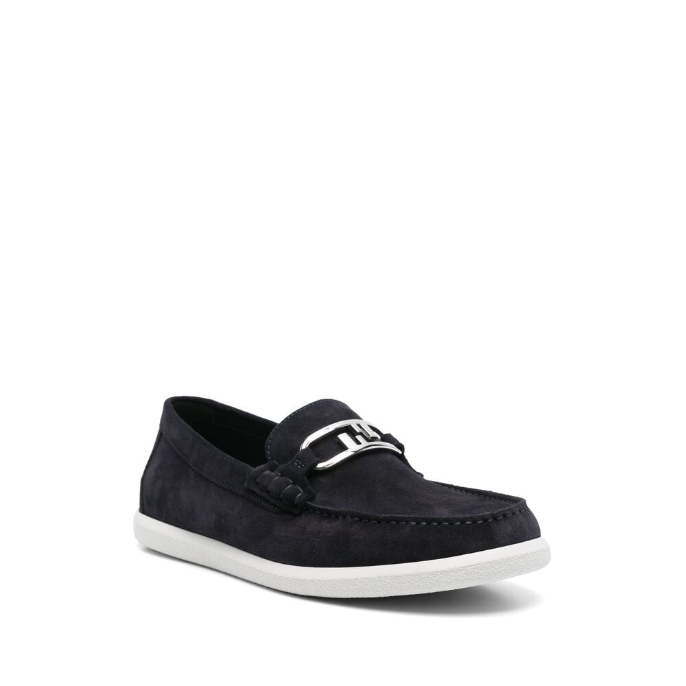 Fendi Blue Loafers Men - 4