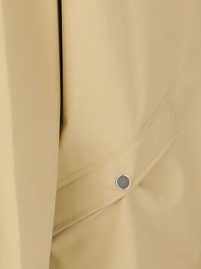 RAINS hooded button-down raincoat outlook