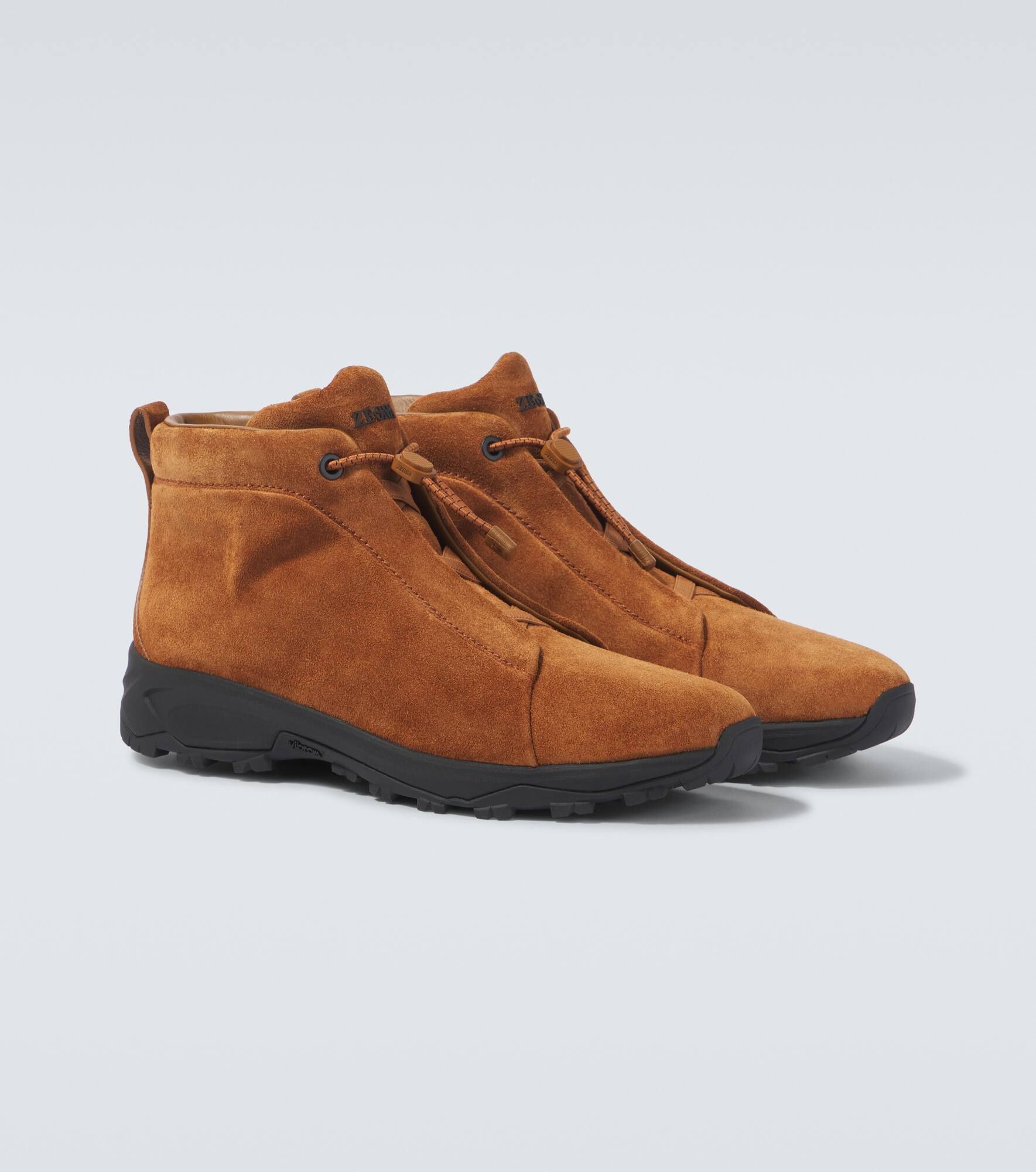 Triple Stitch Vetta suede sneakers - 5