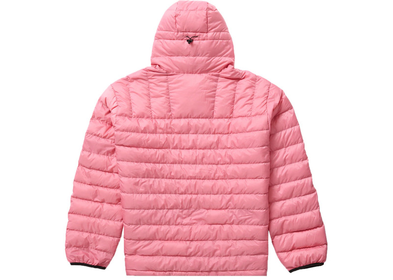 Supreme Supreme Micro Down Half Zip Hooded Pullover (FW21) Pink outlook