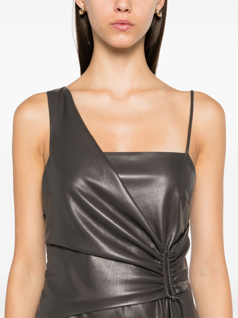 asymmetric midi dress - 5