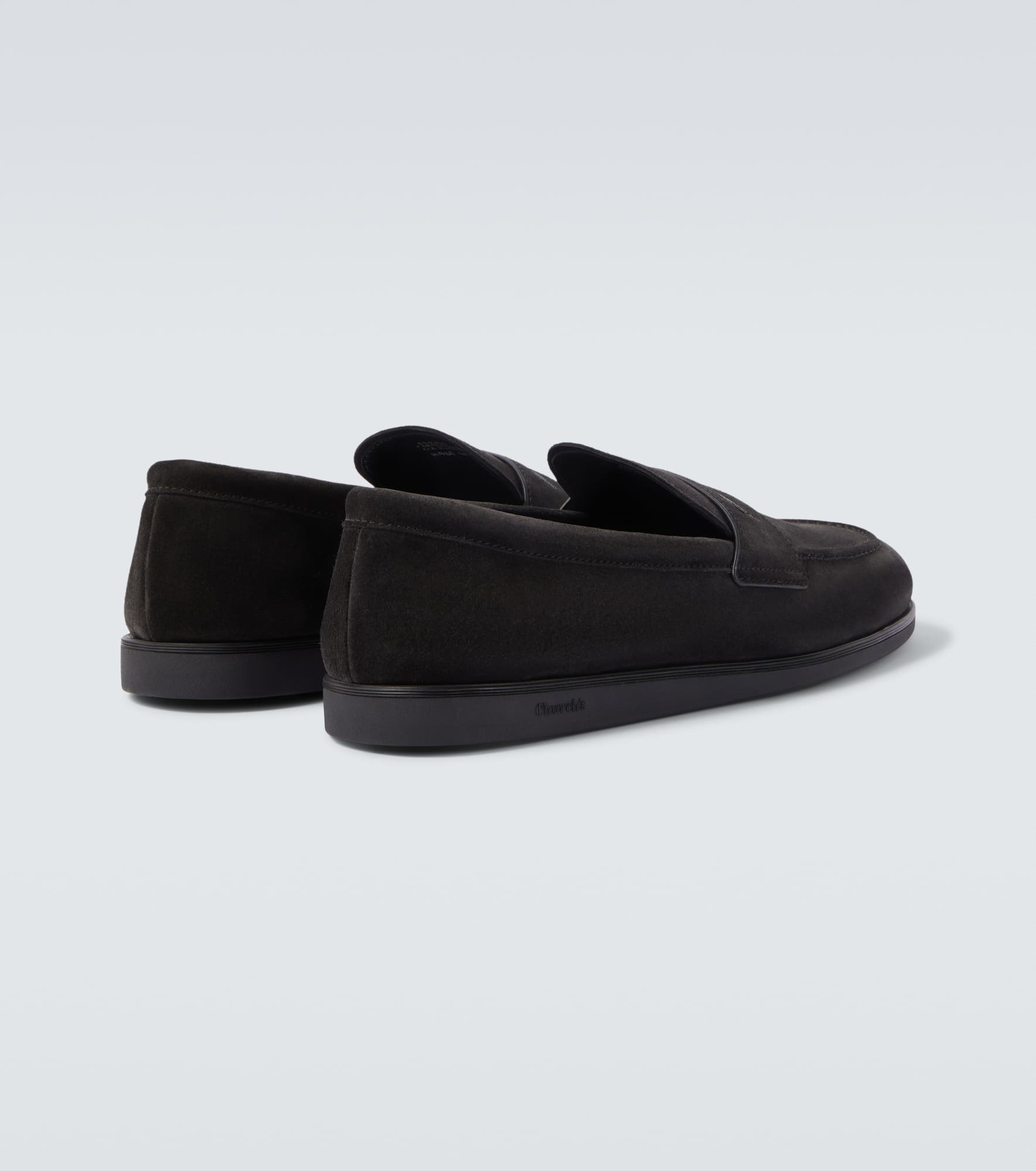 Portsmouth suede penny loafers - 6