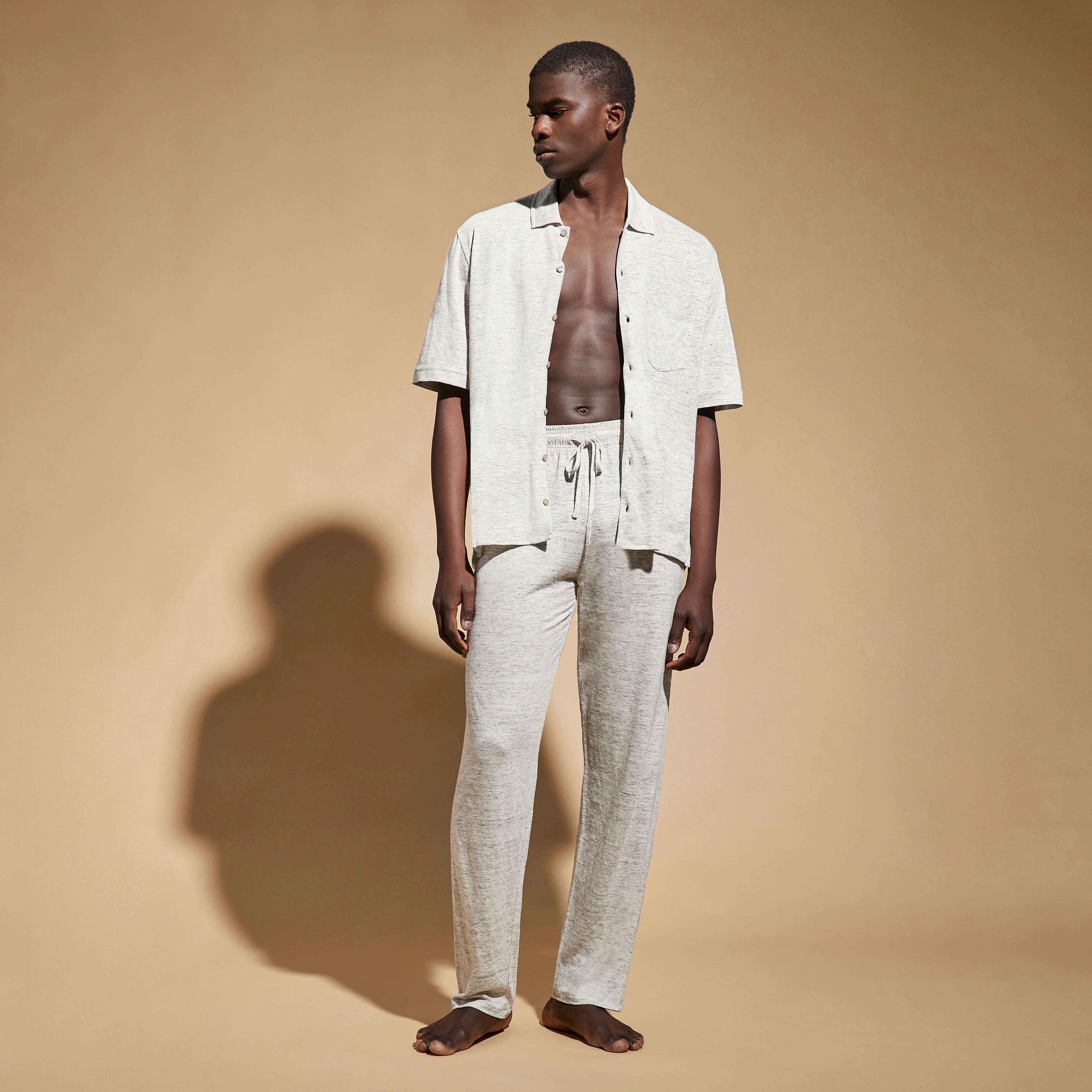 Unisex Linen Pants Solid - 6