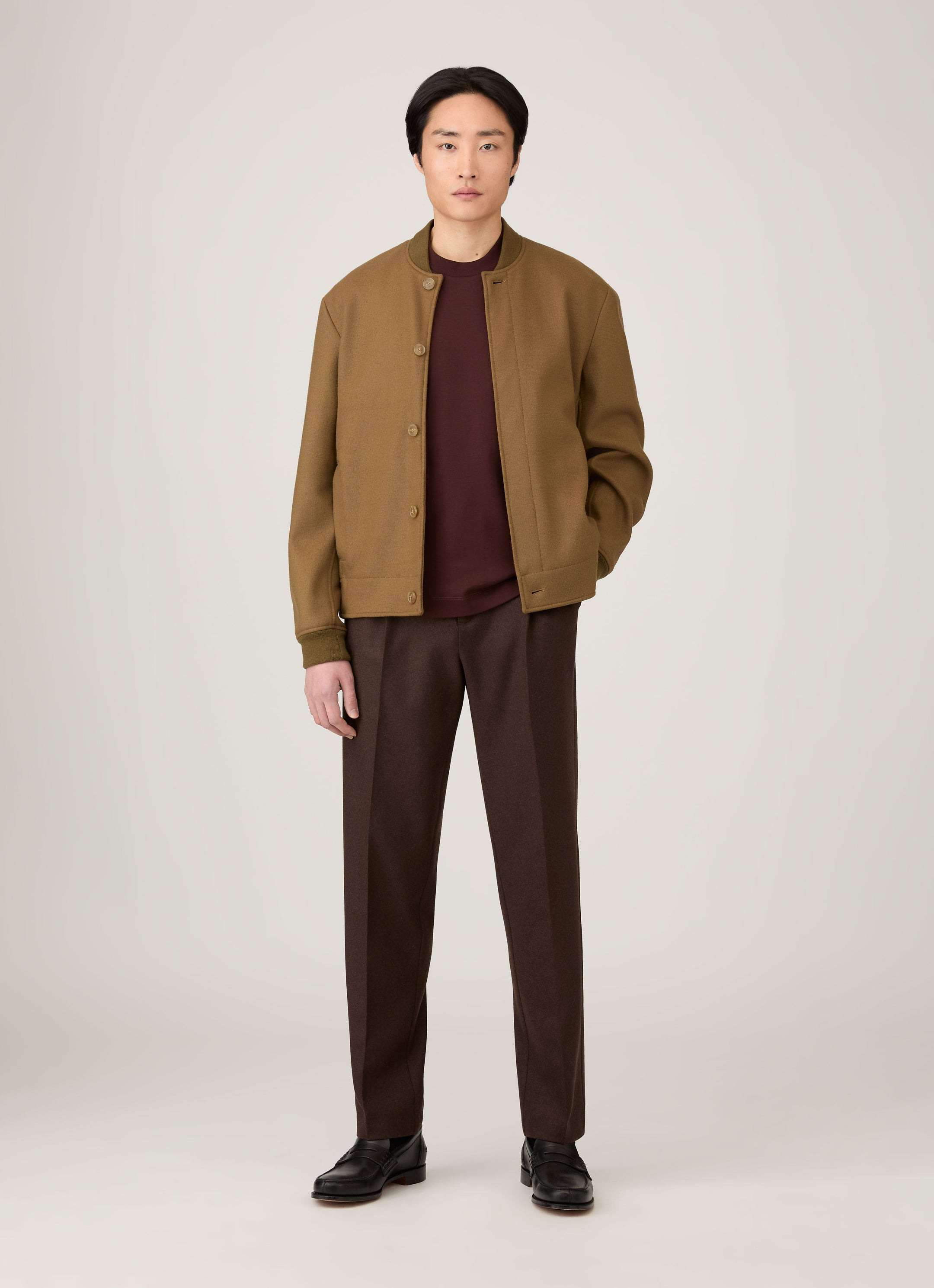 Wool Bomber Jacket - 3