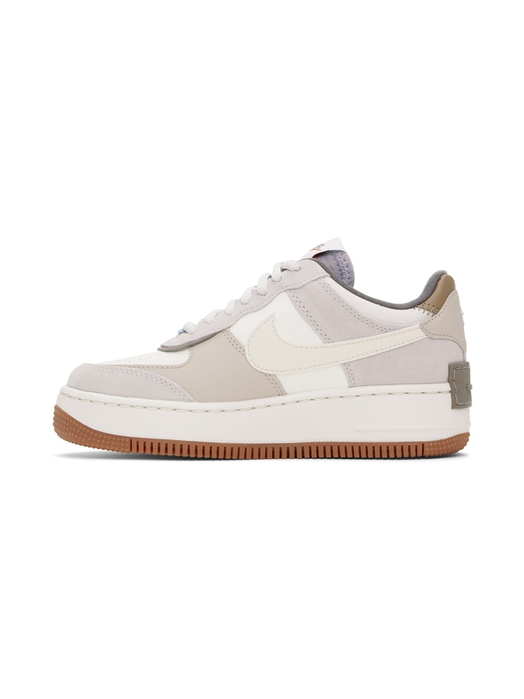 Gray Air Force 1 Shadow Sneakers - 3