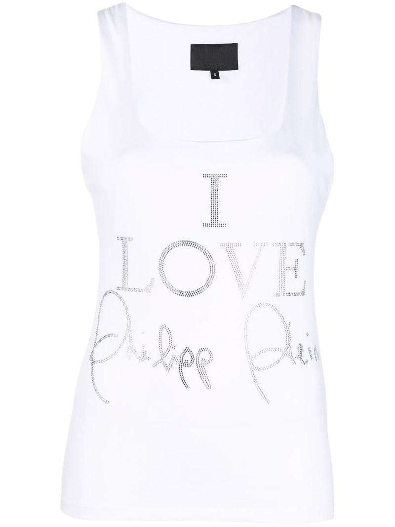 crystal-embellished tank top 1
