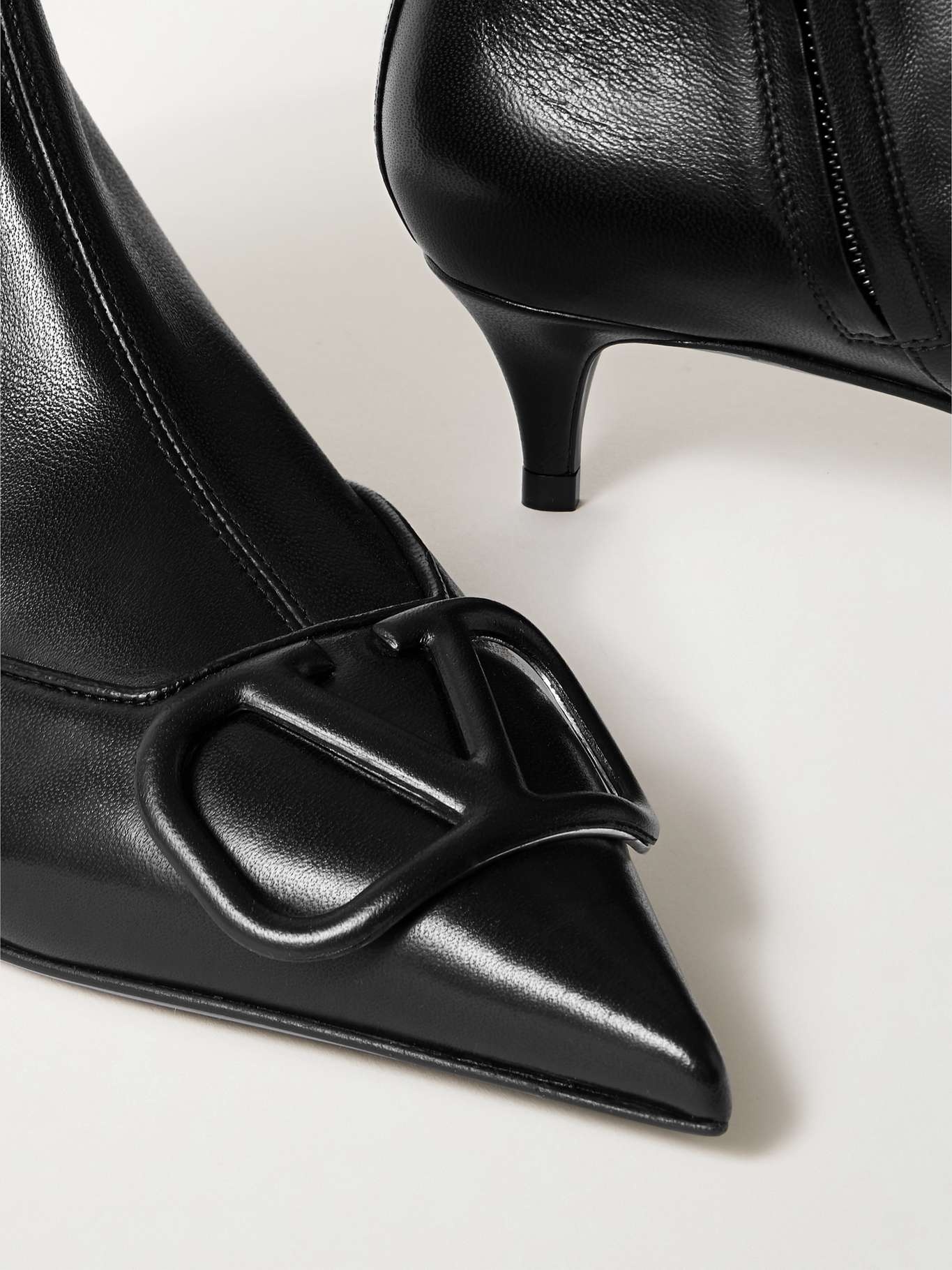 VLOGO 40 leather ankle boots - 4