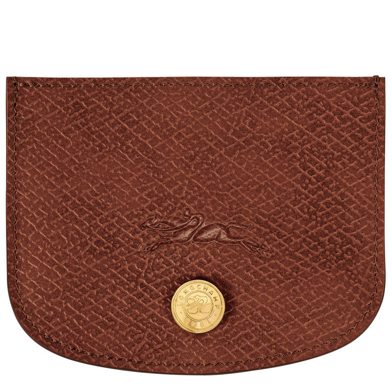 Épure Card holder Brown - Leather 1