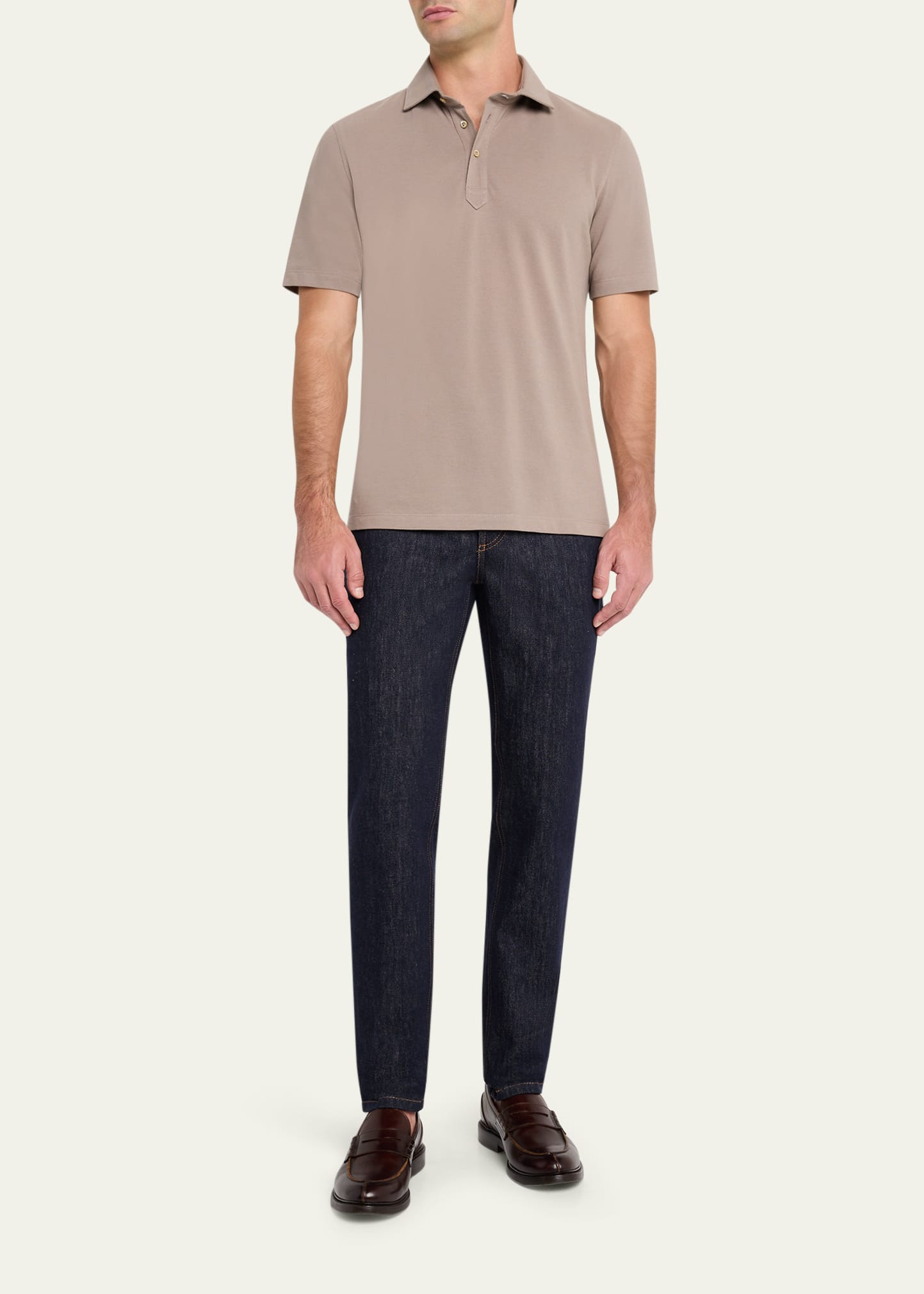 Men's Cotton Pique Polo Shirt - 2