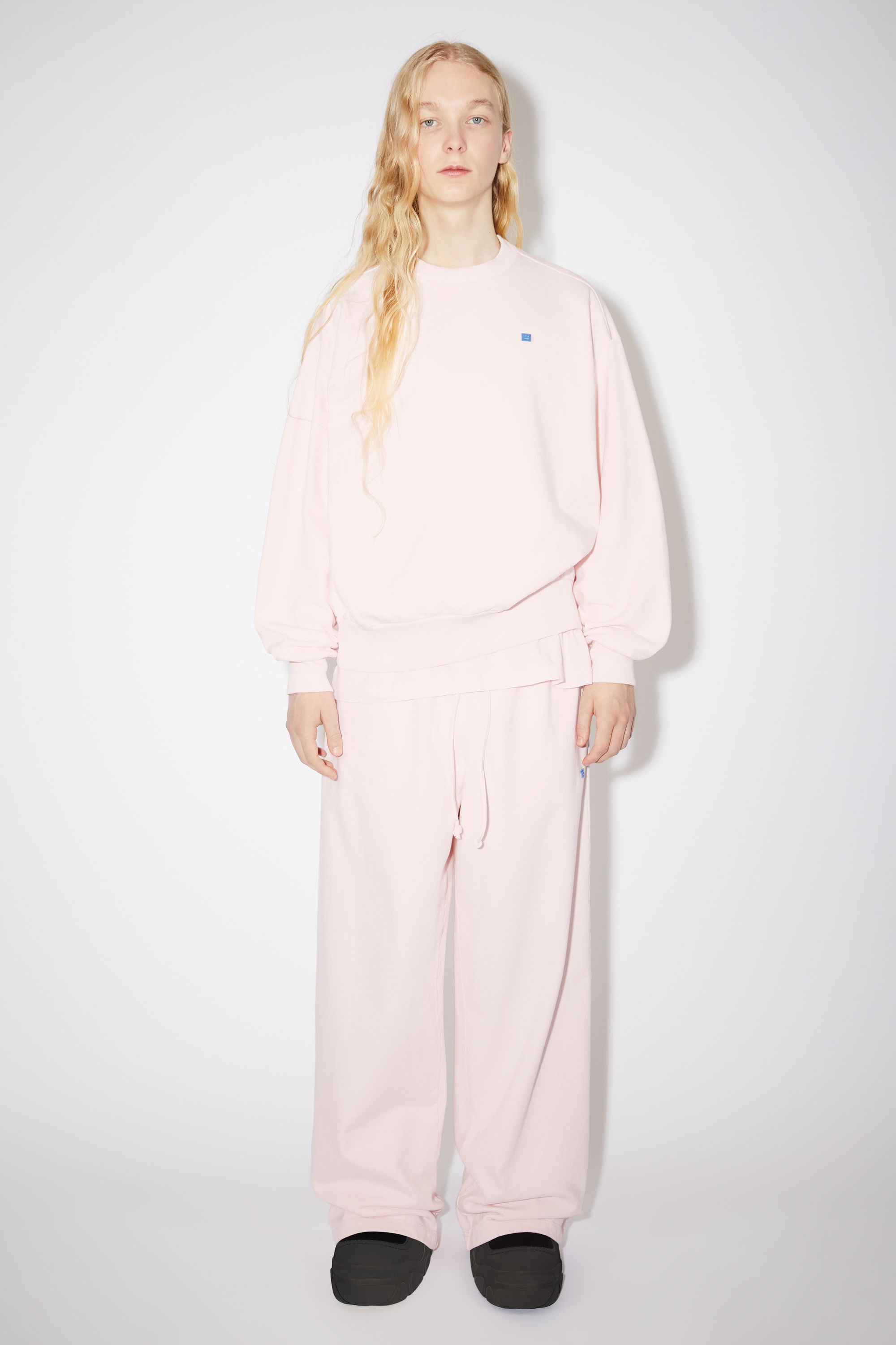 Crew neck sweatshirt - Pastel pink - 2