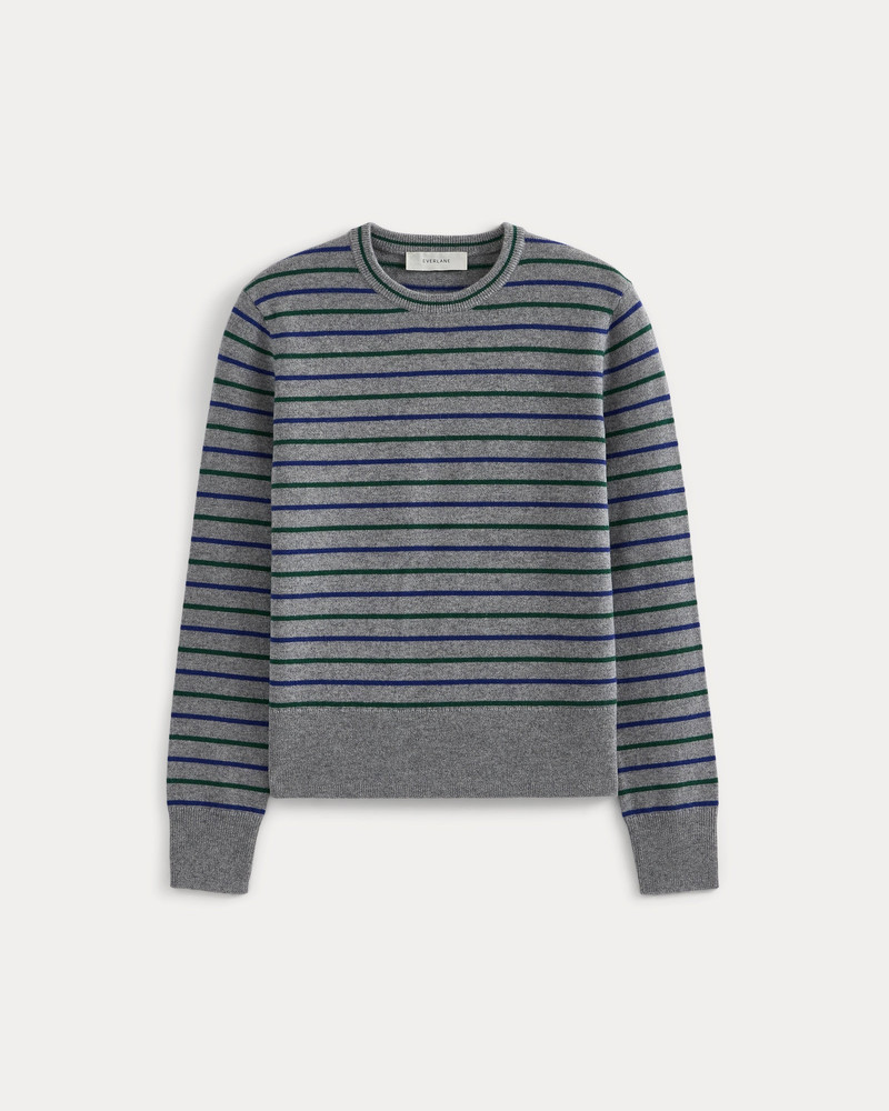 CASHMERE SLIM CREW SWEATER - 1