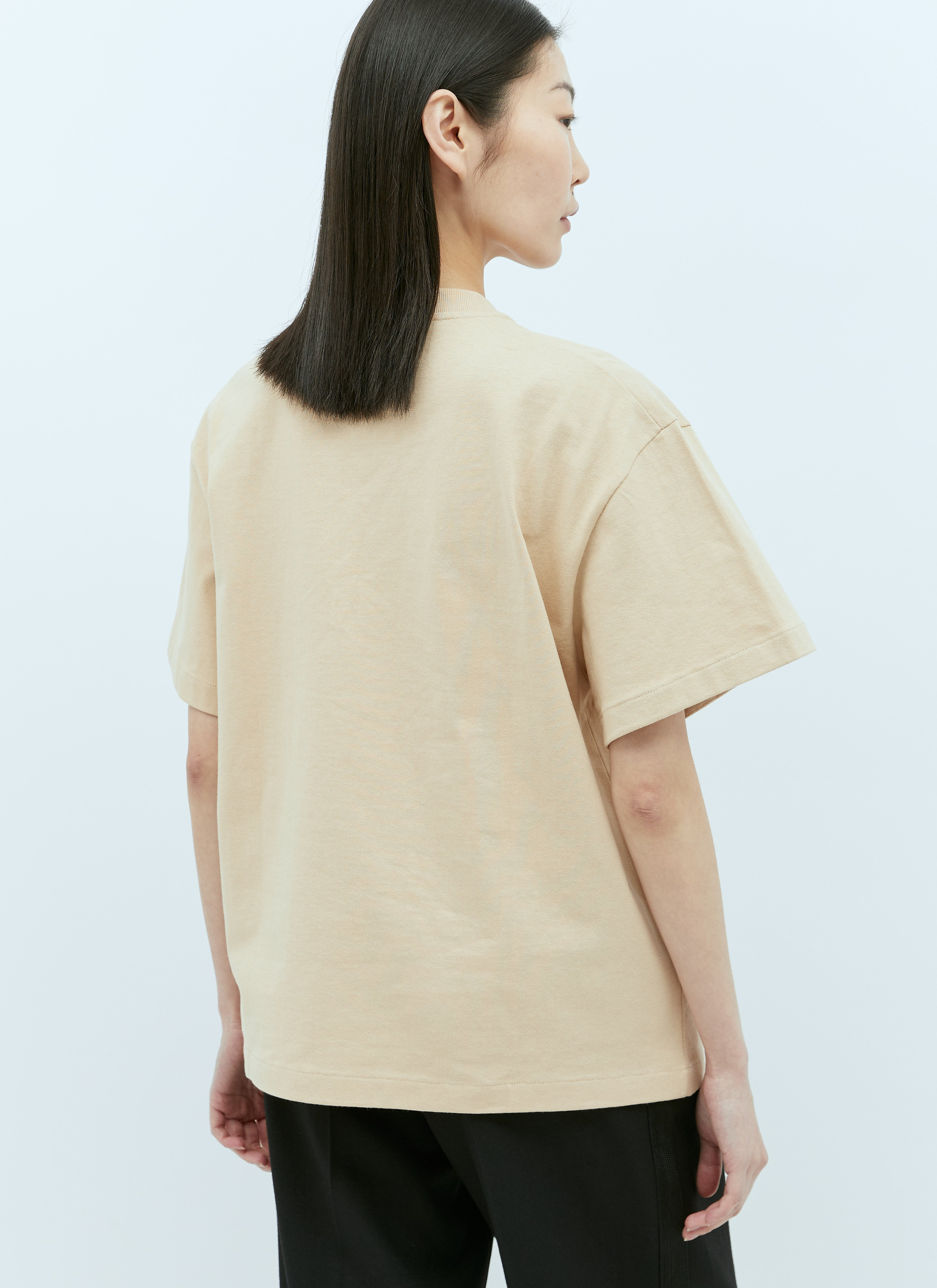Jil Sander Women Logo Print T-Shirt - 5