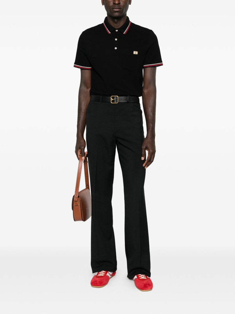 Valentino pocket trim polo shirt outlook