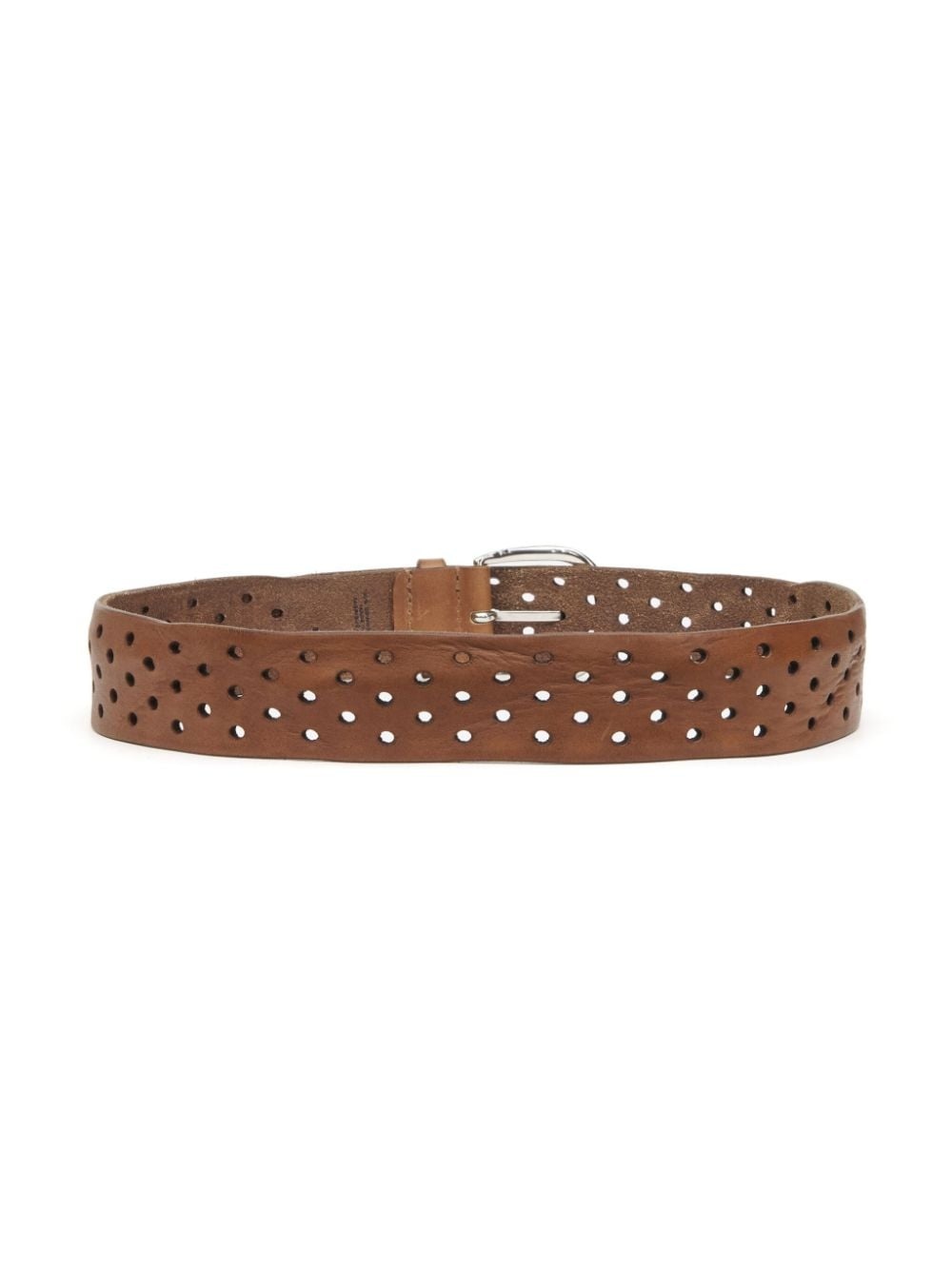 perforated-detail belt - 3