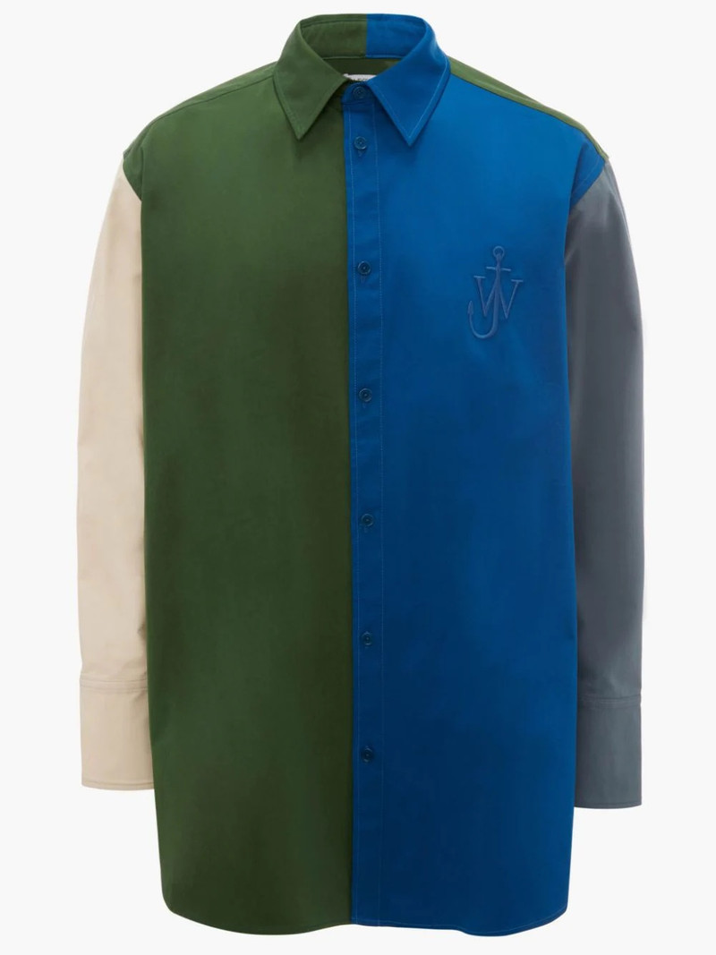 COLOUR BLOCK OVERSHIRT 1