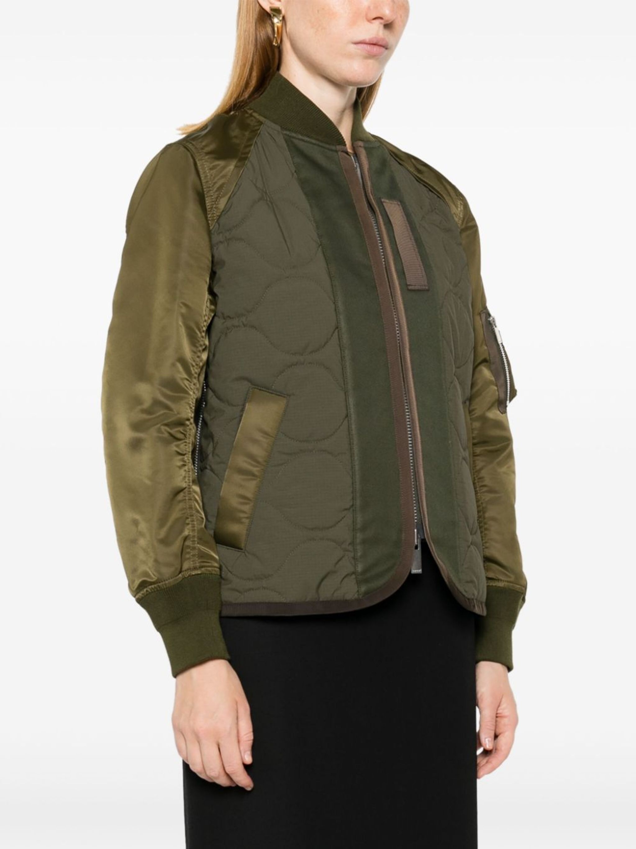 twill bomber jacket - 3