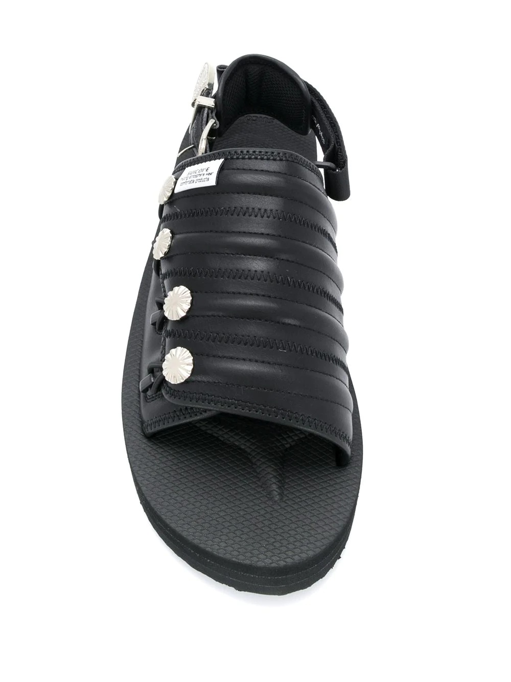 x Toga Mura buttoned sandals  - 4