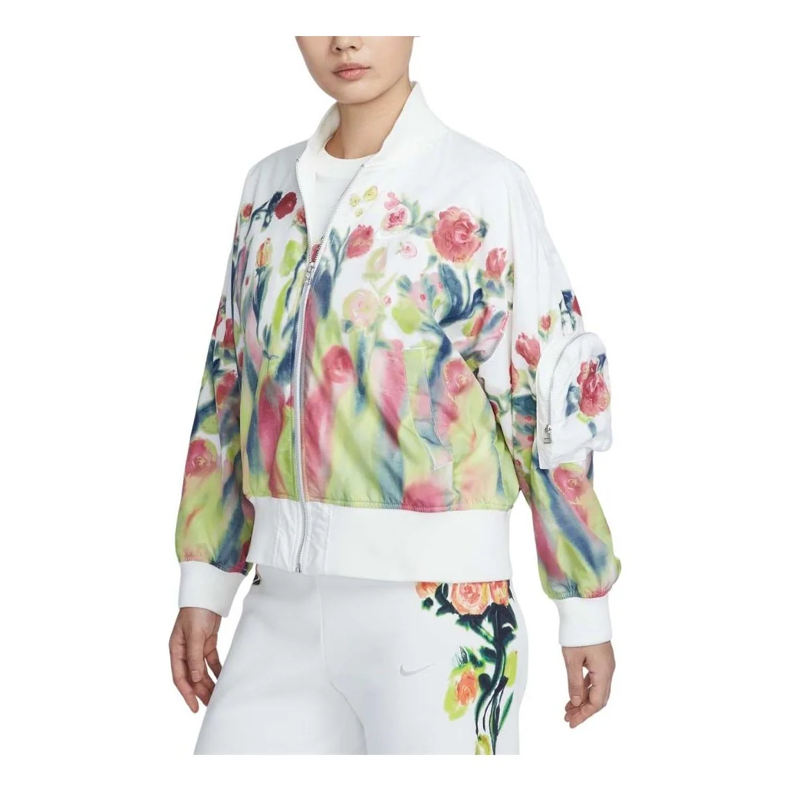 Nike Sportswear 여성 예술가 컬렉션 Bomber Jacket - 1