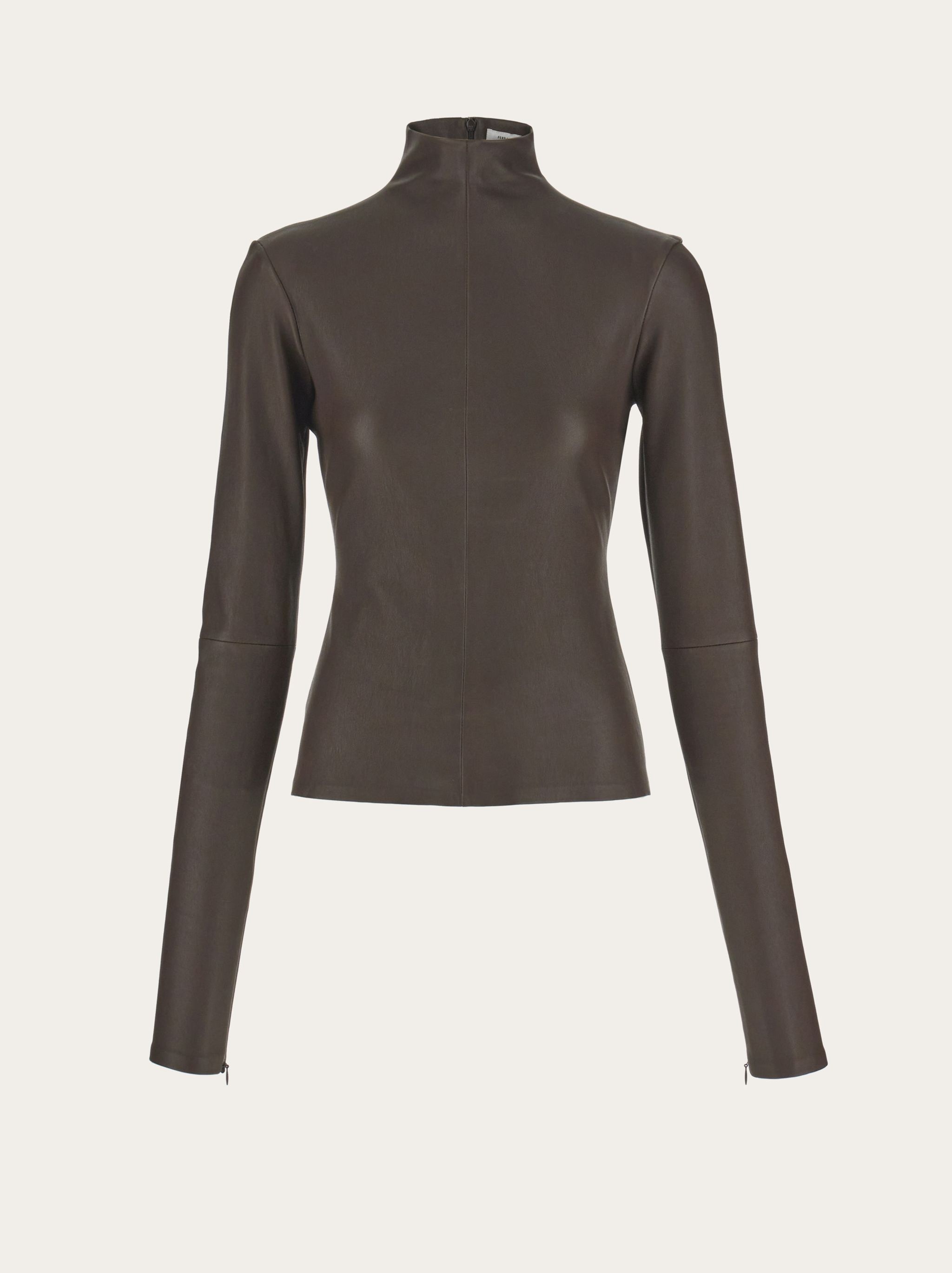 Stretch nappa top - 1