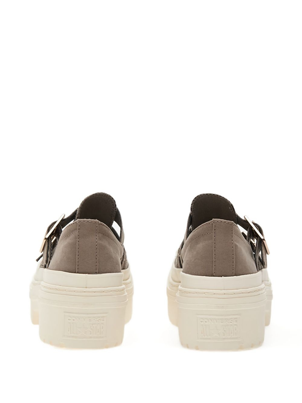 Chuck Taylor buckle-strap platform sneakers - 3