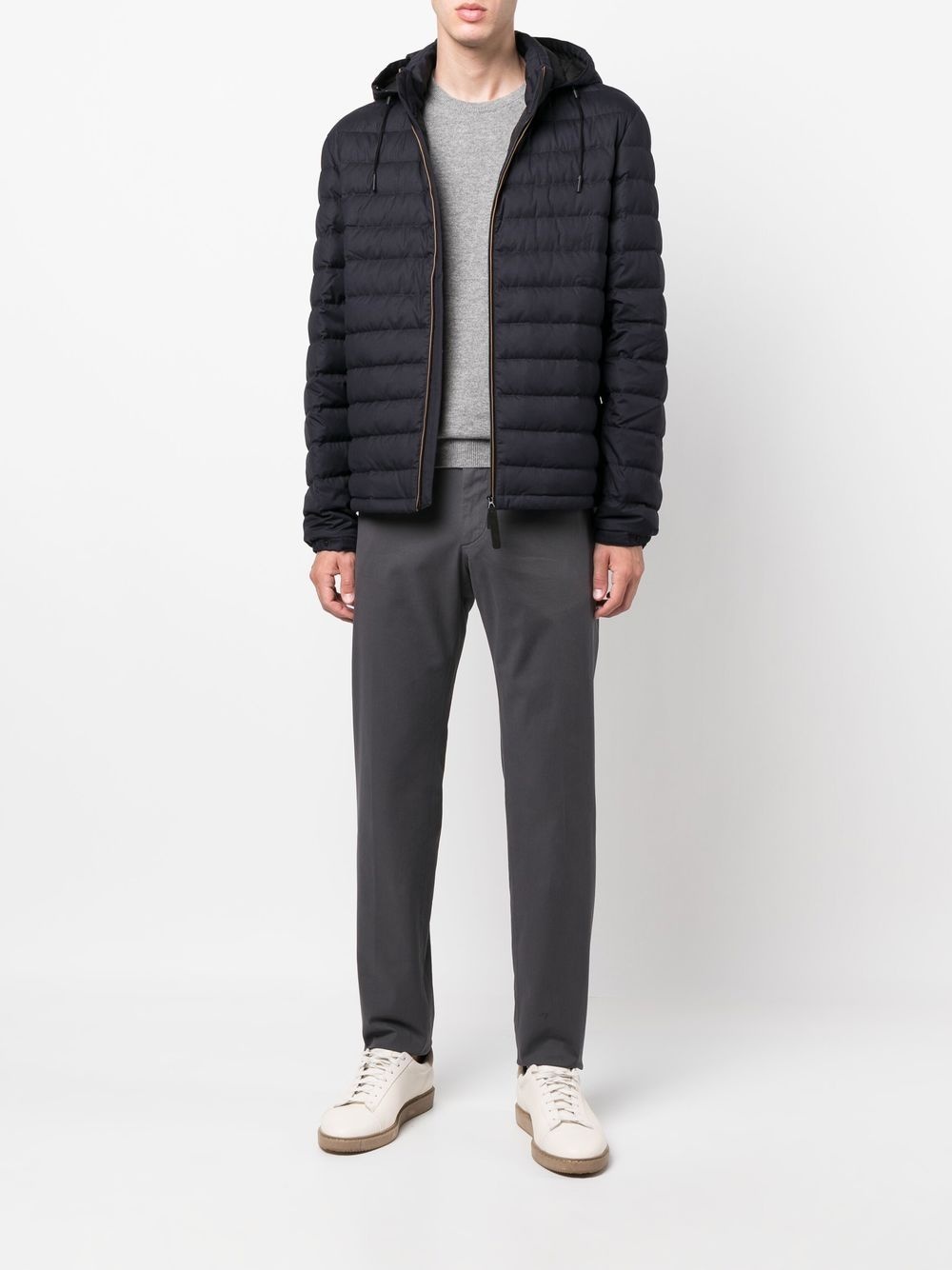 crew neck cashmere sweater - 2