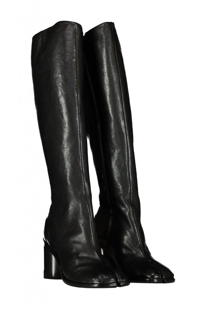 TABI KNEE-HIGH BOOTS (BLACK) - 2