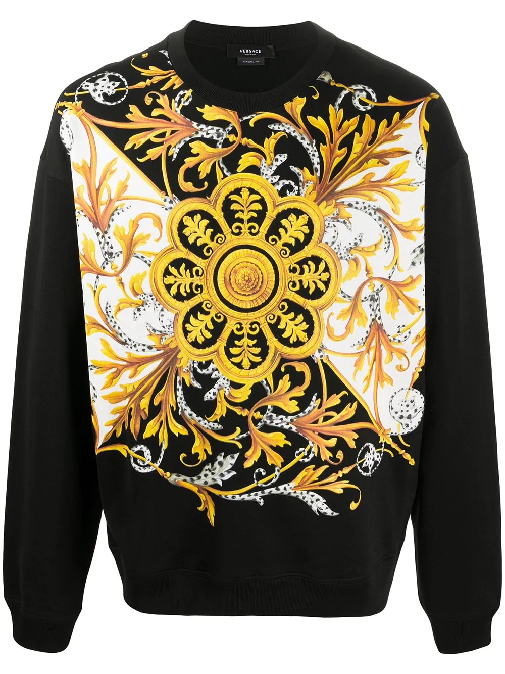 Barocco Acanthus-print sweatshirt - 1