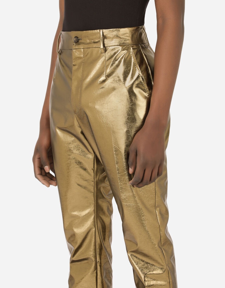 Laminated stretch technical fabric pants - 4