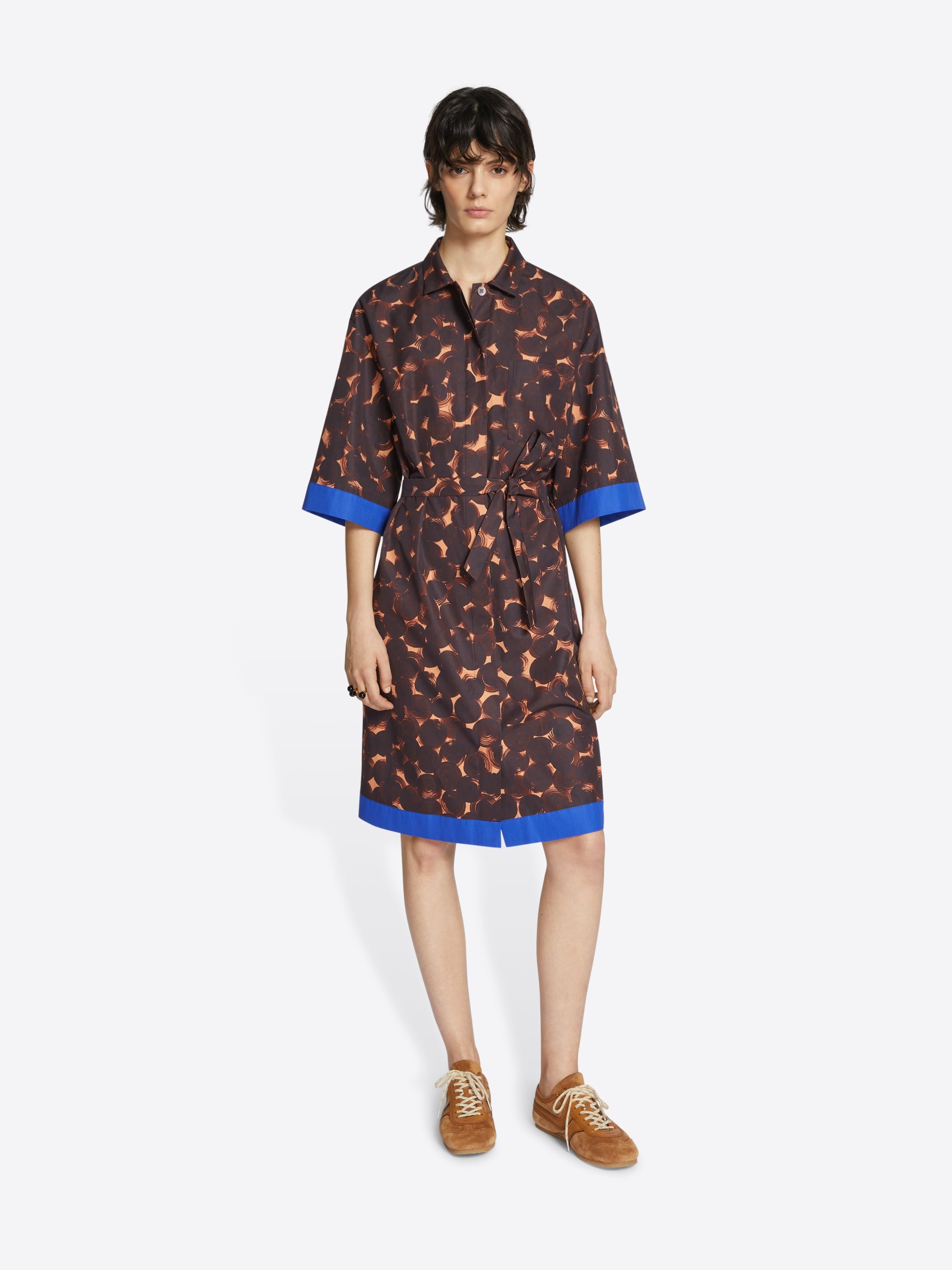 PRINTED SHIRT DRESS - 2