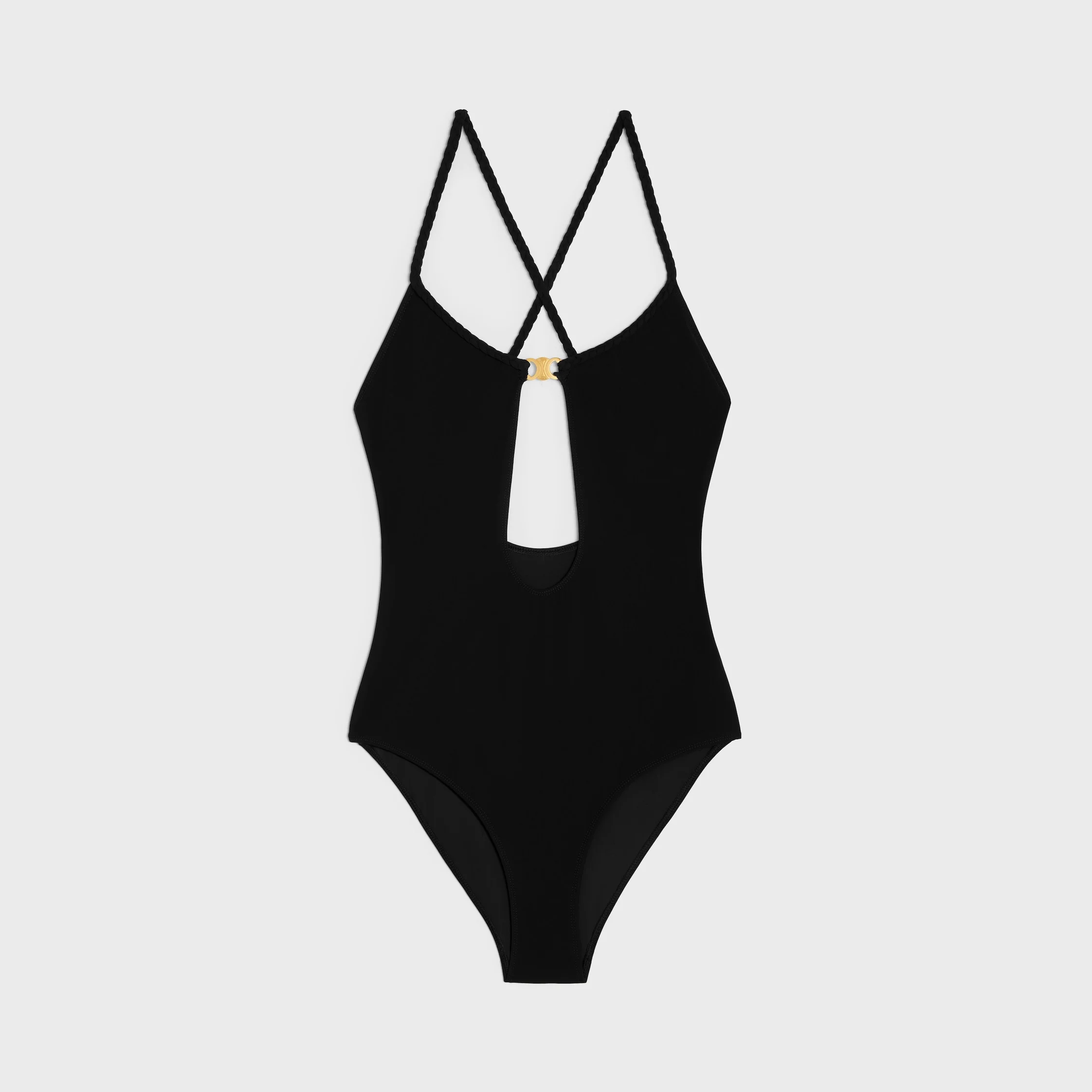 triomphe swimsuit in matte jersey - 1