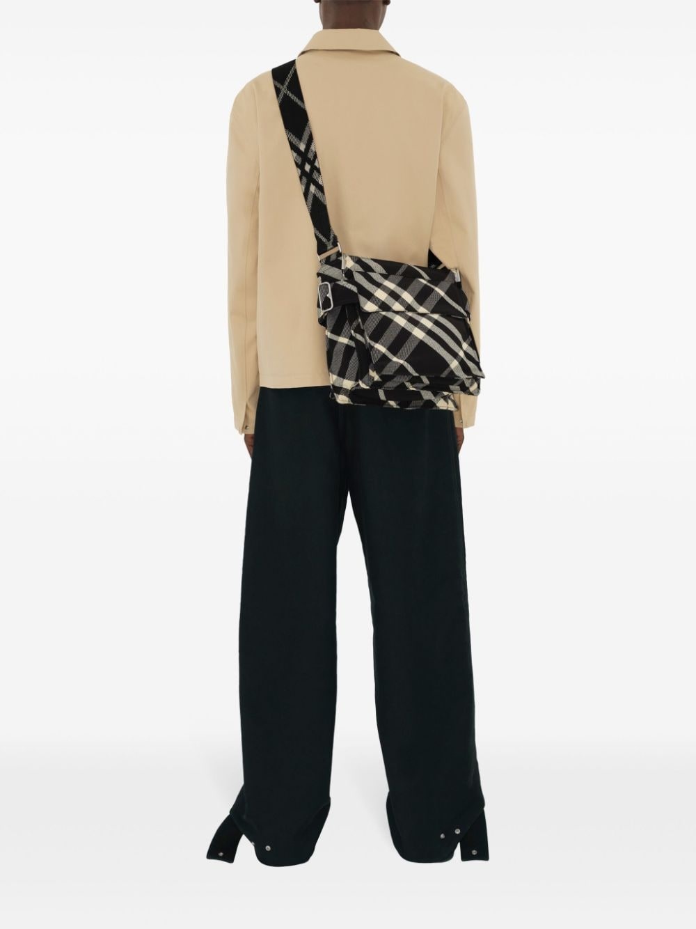 Trench checked crossbody bag - 3