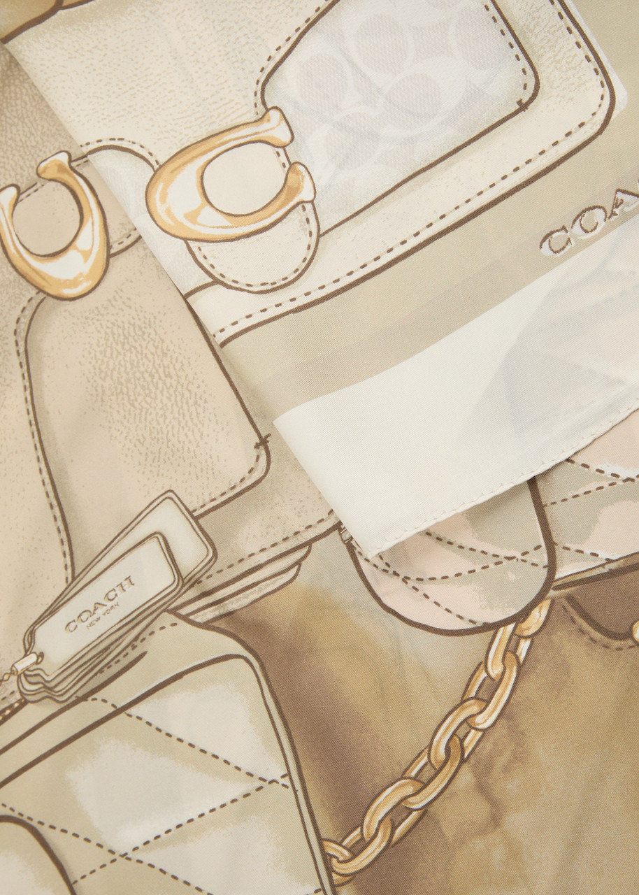 Coach Tabby Silk Scarf - 3