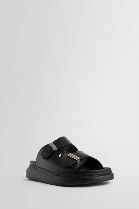 Alexander mcqueen men's black hybrid sandals - 2