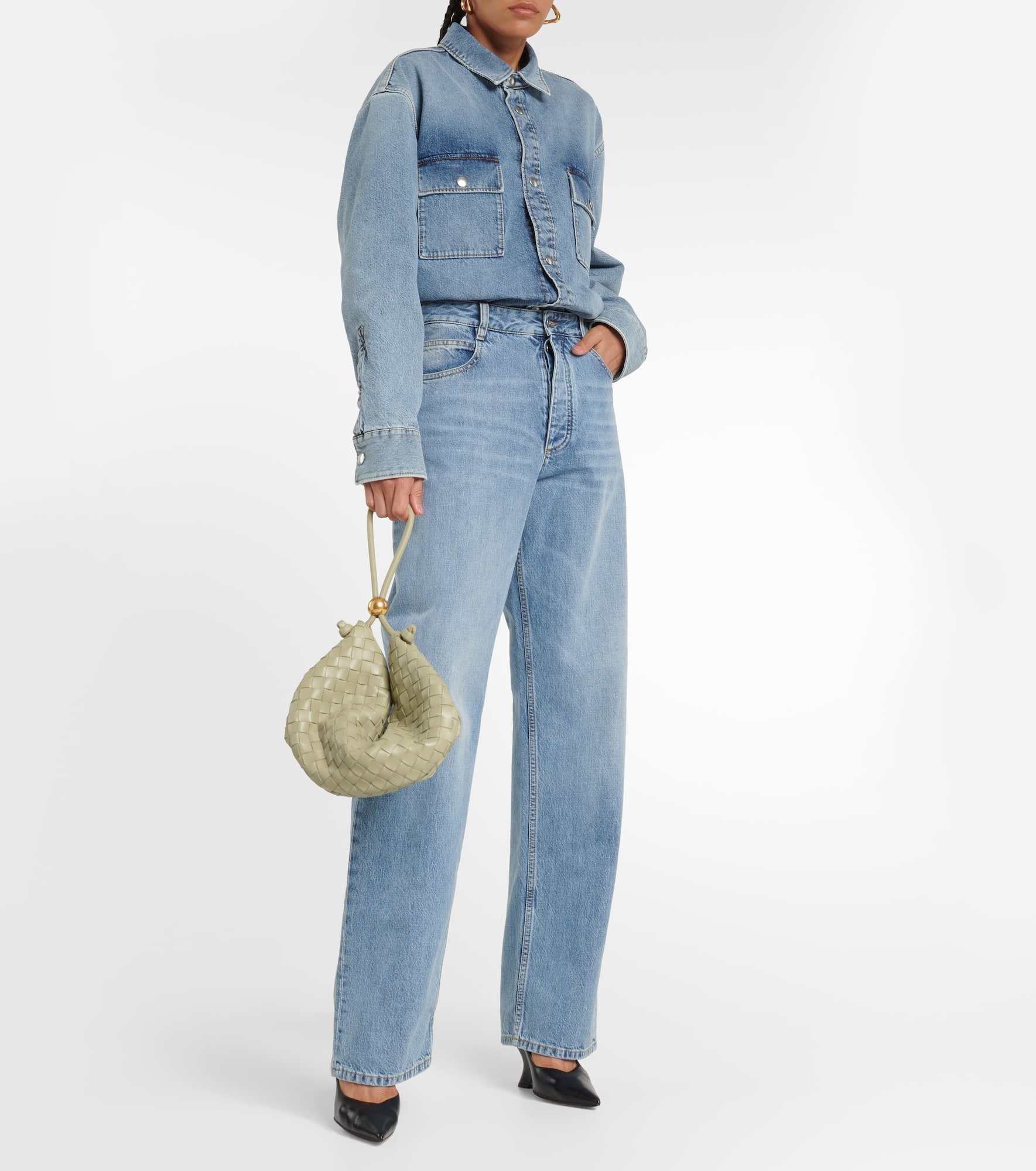 High-rise straight jeans - 2