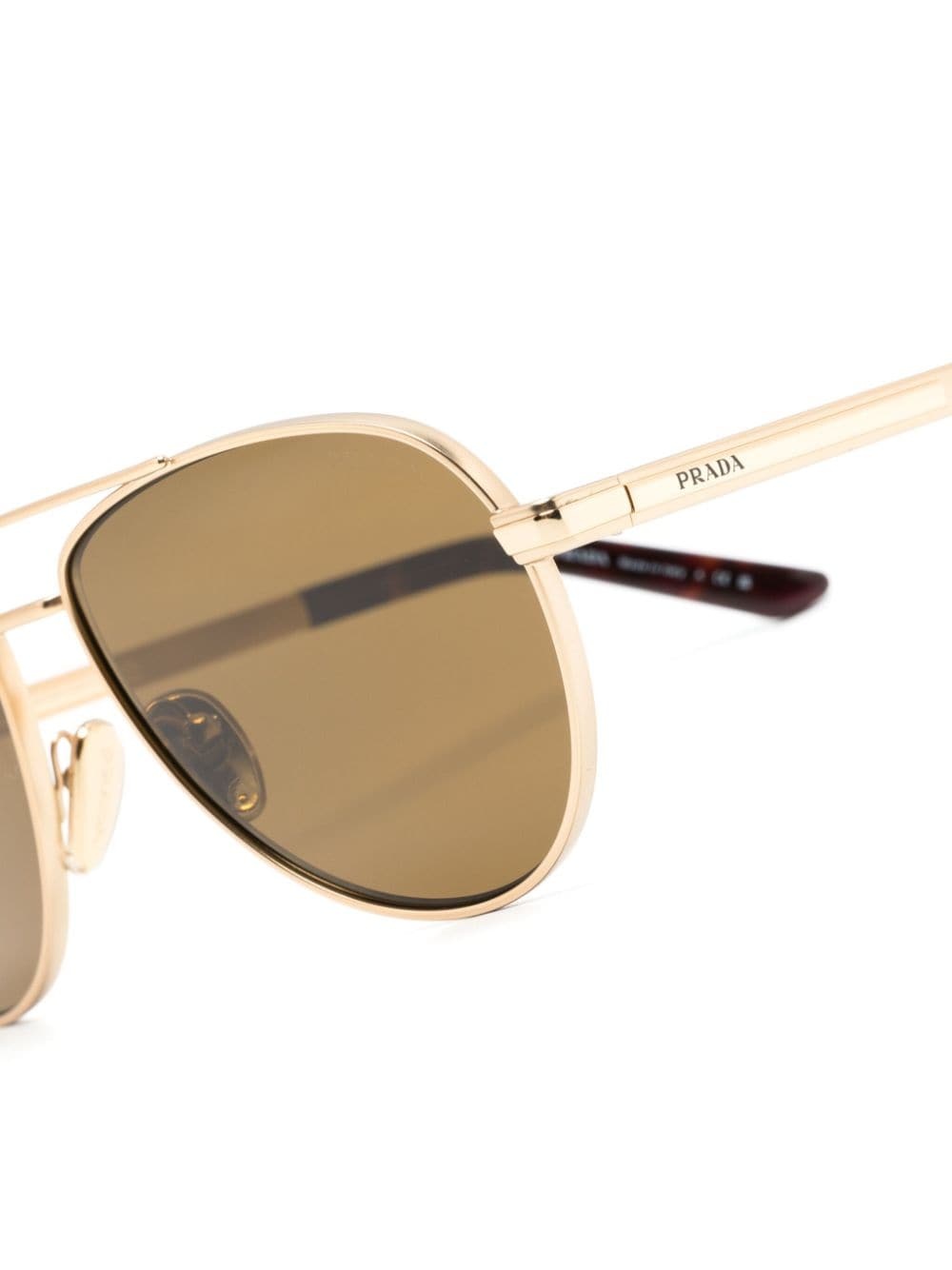 logo-print pilot sunglasses - 3