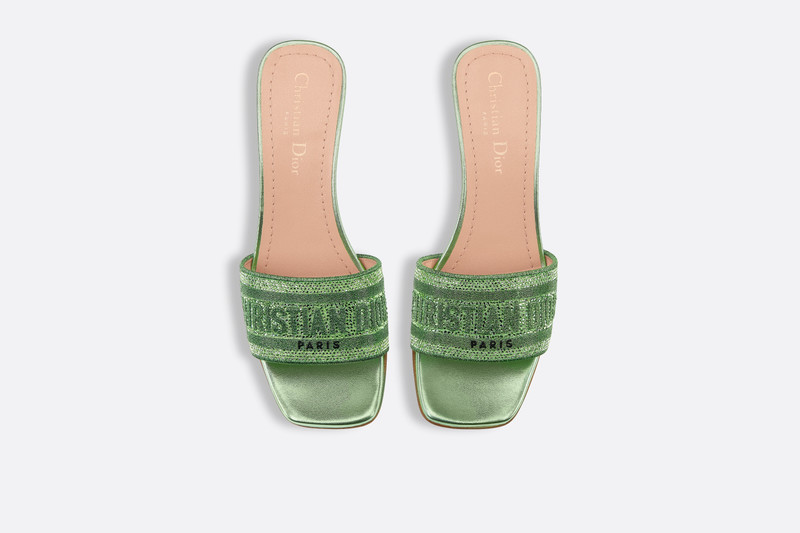 Dior Dway Heeled Slide outlook