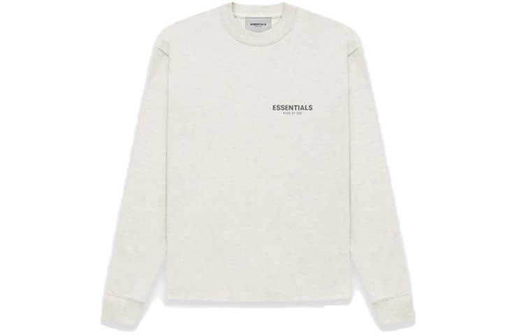 Fear of God Essentials FW21 Long Sleeve T-Shirt White FOG-FW21-157 - 2