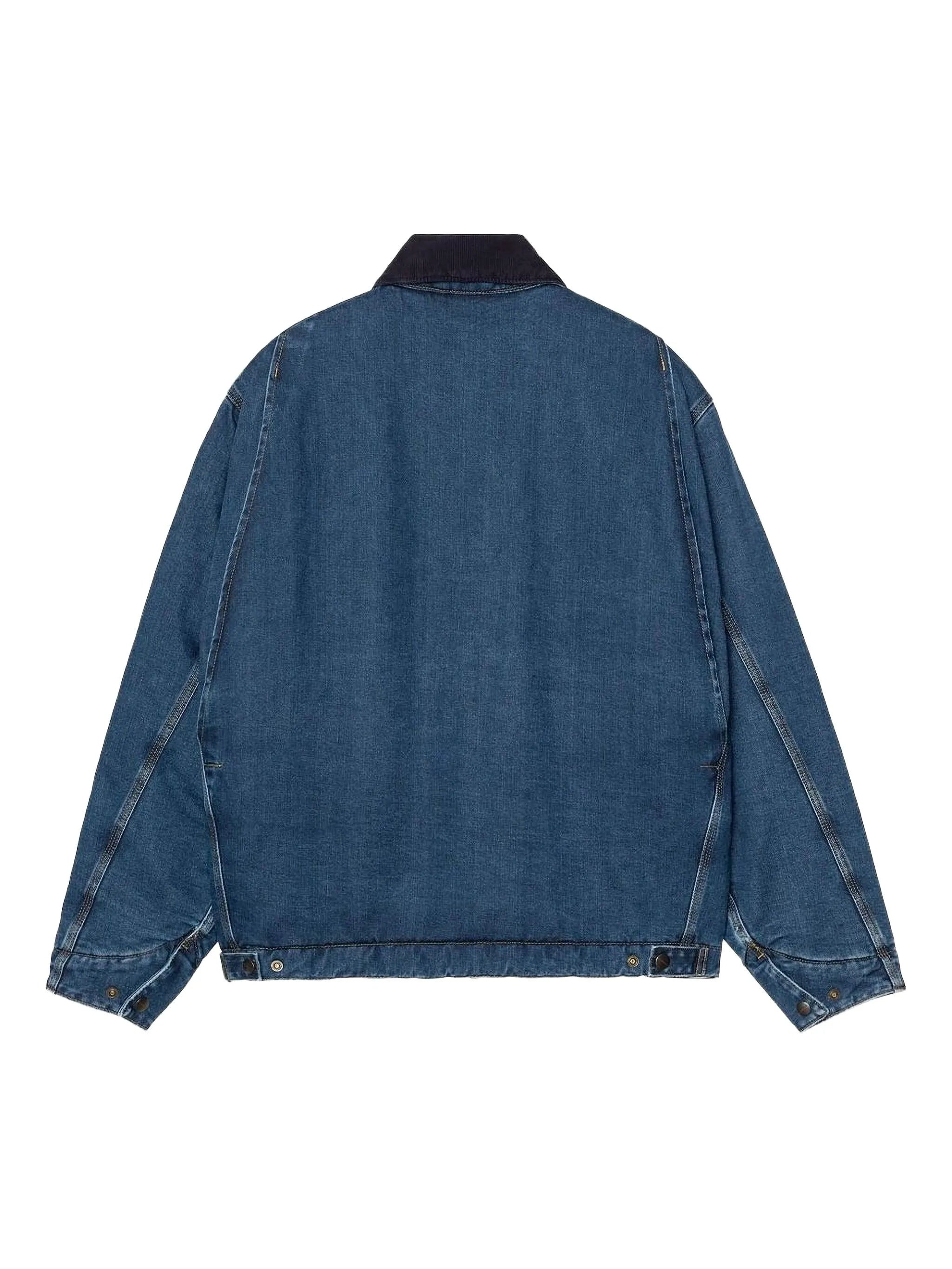 Carhartt OG Detroit Corduroy-collar Denim Jacket - 3