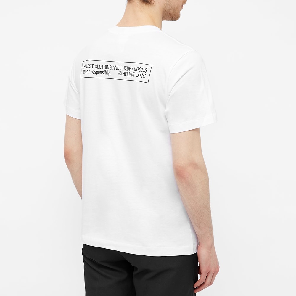 Helmut Lang Helmut Lang Says Stay In School Tee - 4