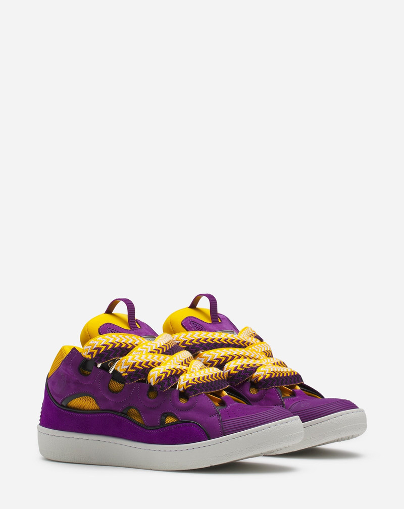 Lanvin LEATHER CURB SNEAKERS outlook