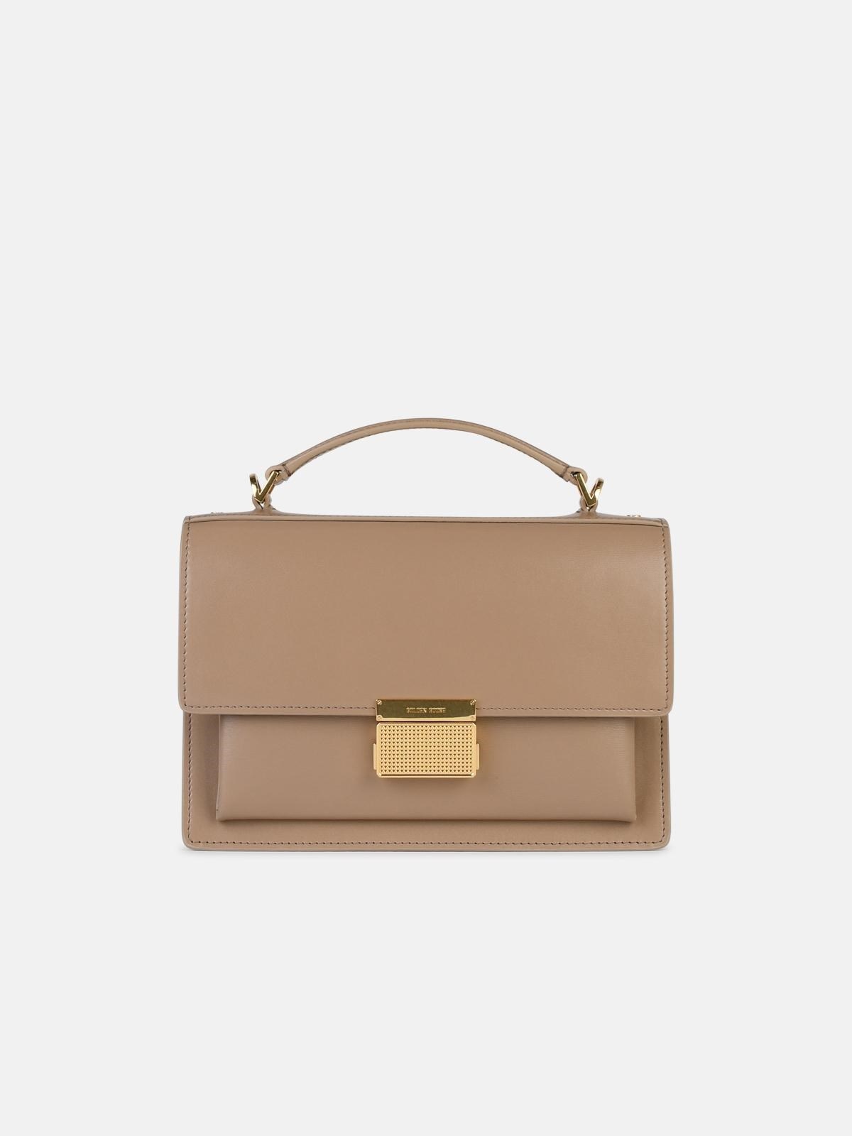 VENEZIA BAG IN BEIGE PALMELLATA LEATHER - 1